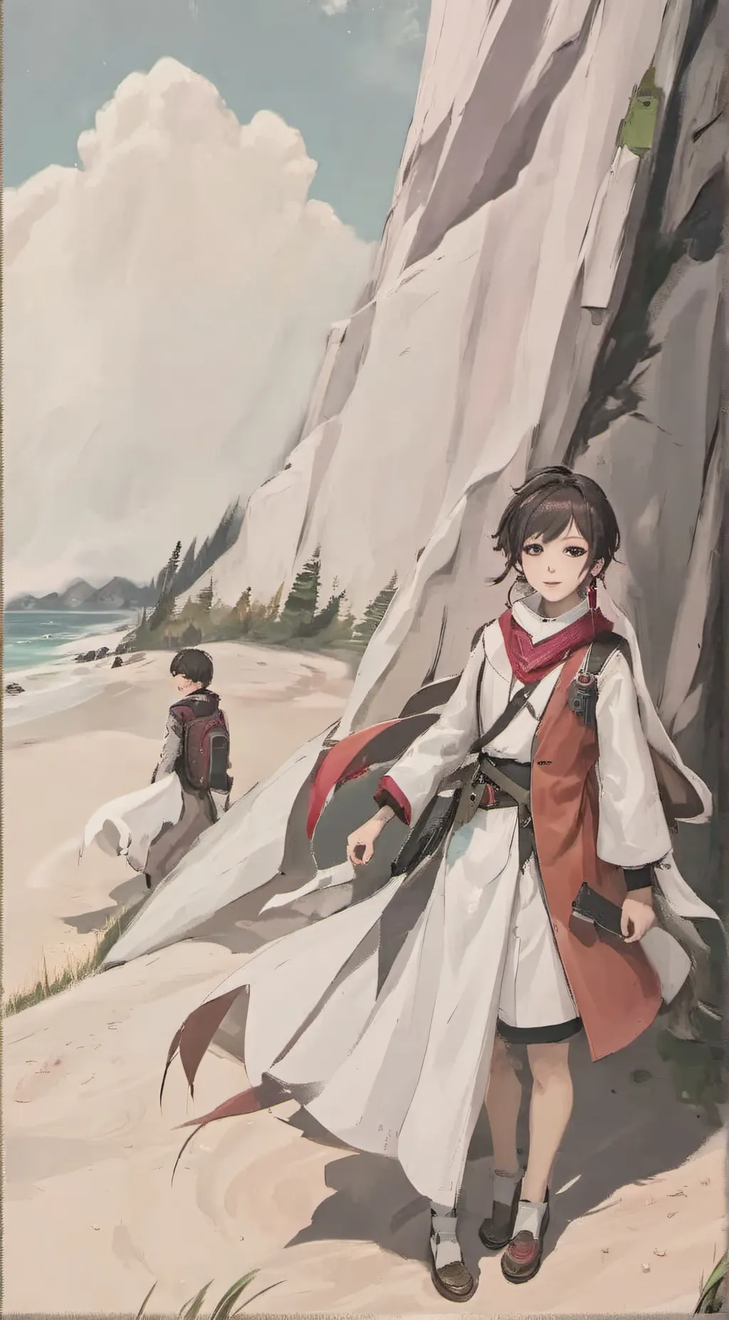 ai character: Mark background