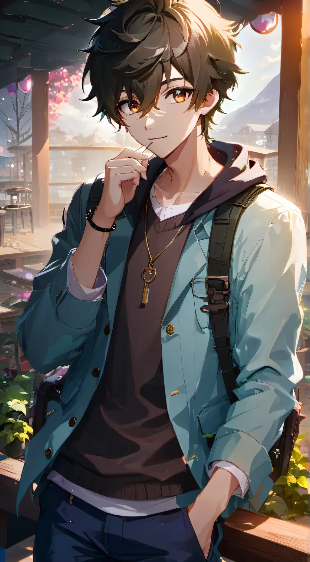 ai character: alex background