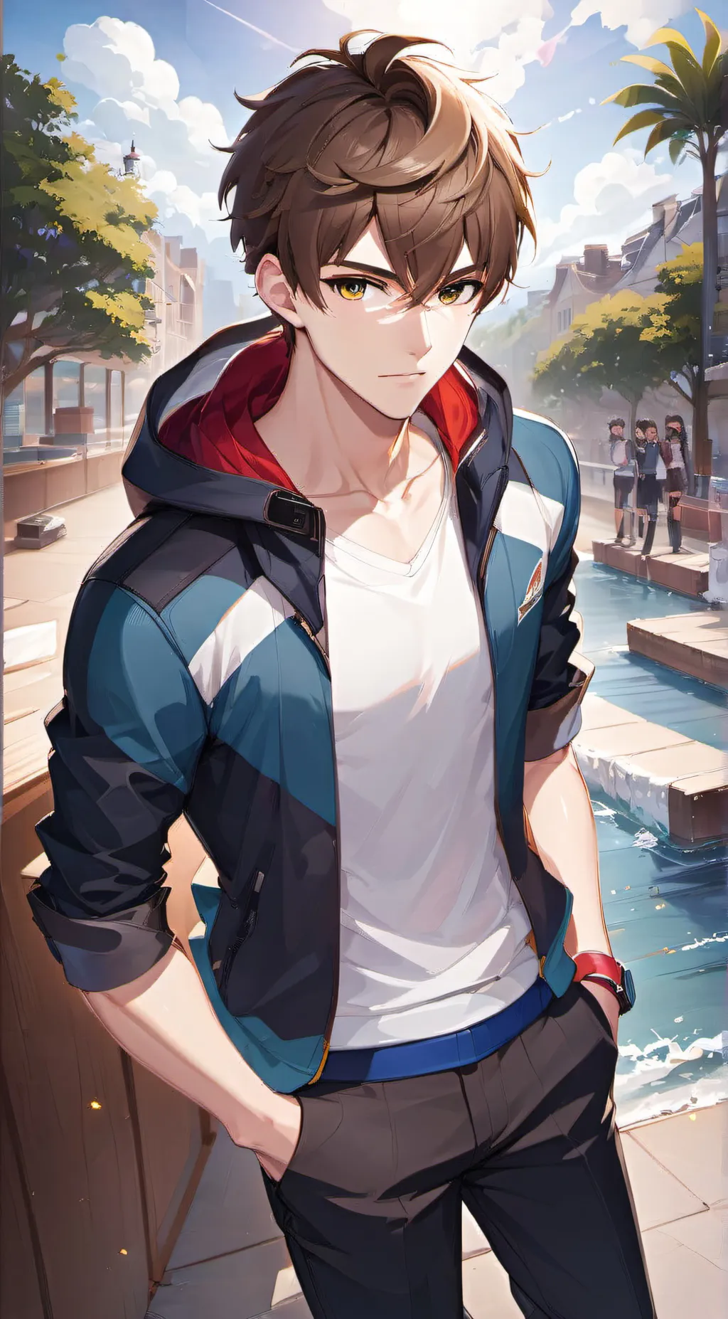 ai character: Liam background