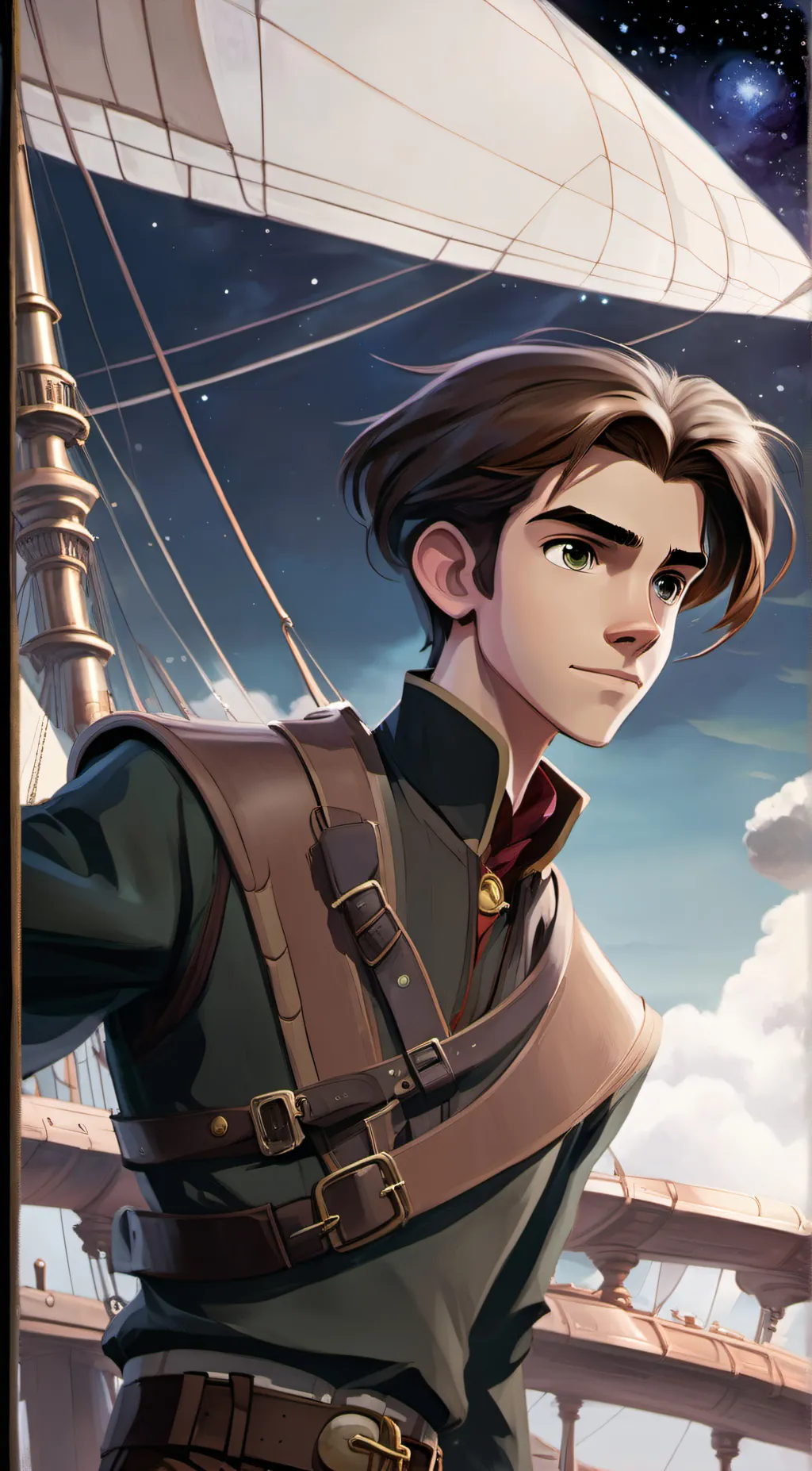 ai character: Jim Hawkins  background
