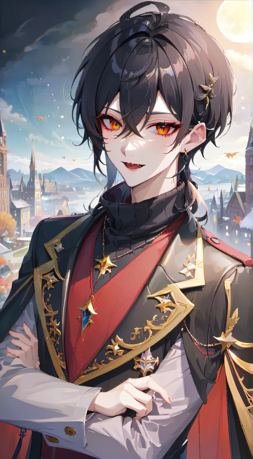 ai character: Axel background
