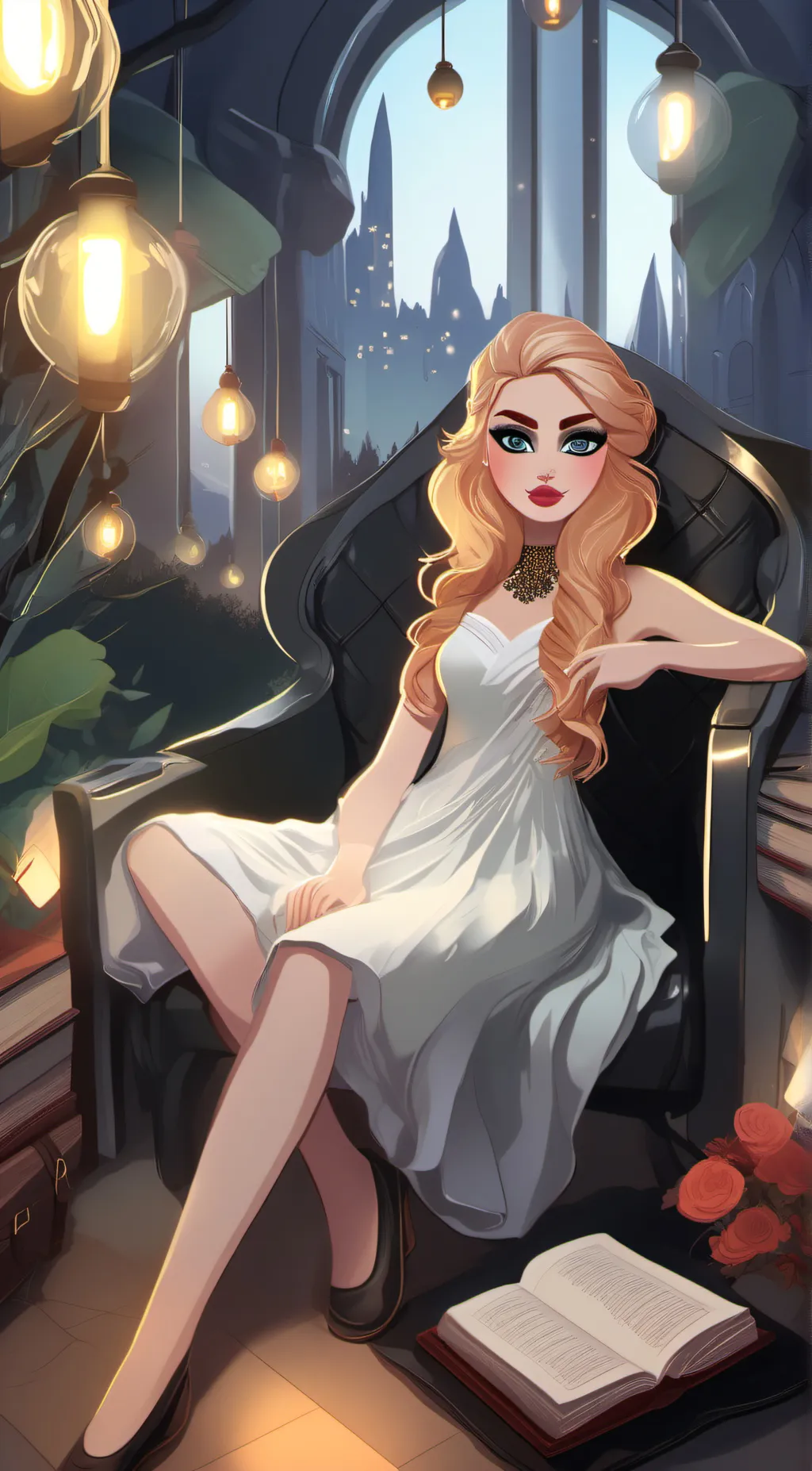 ai character: Katie Parry background