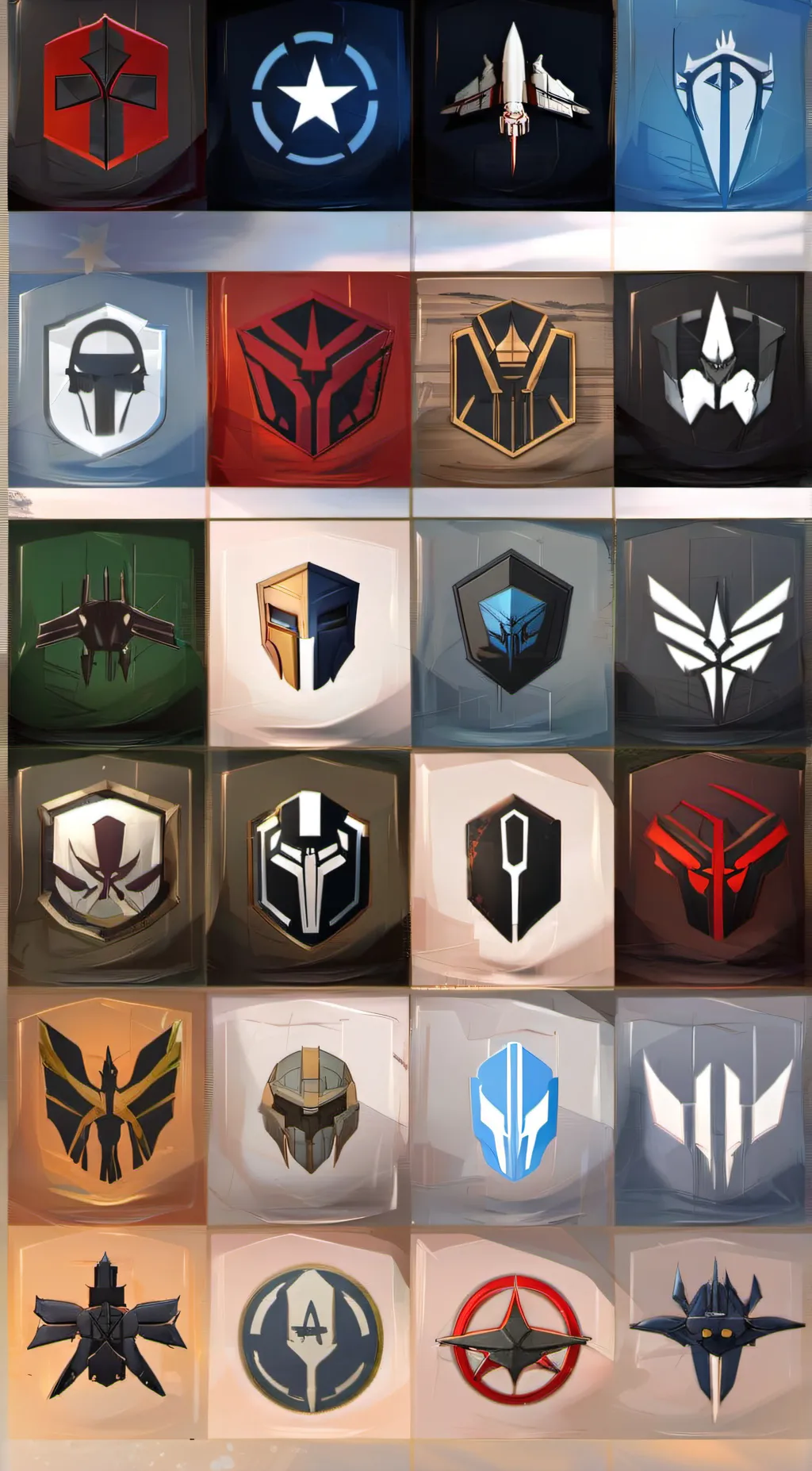 ai character: All out war background