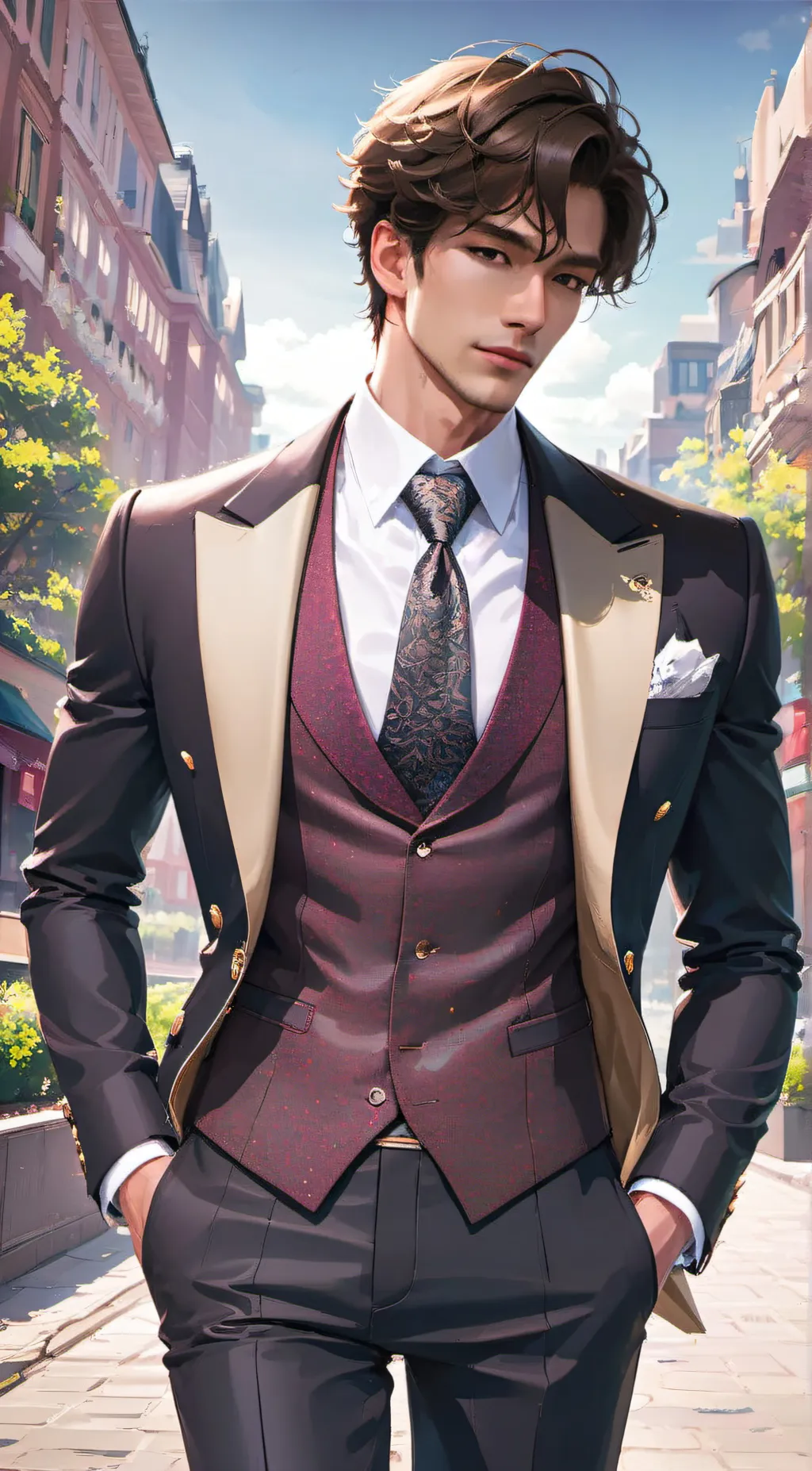 ai character: noah background