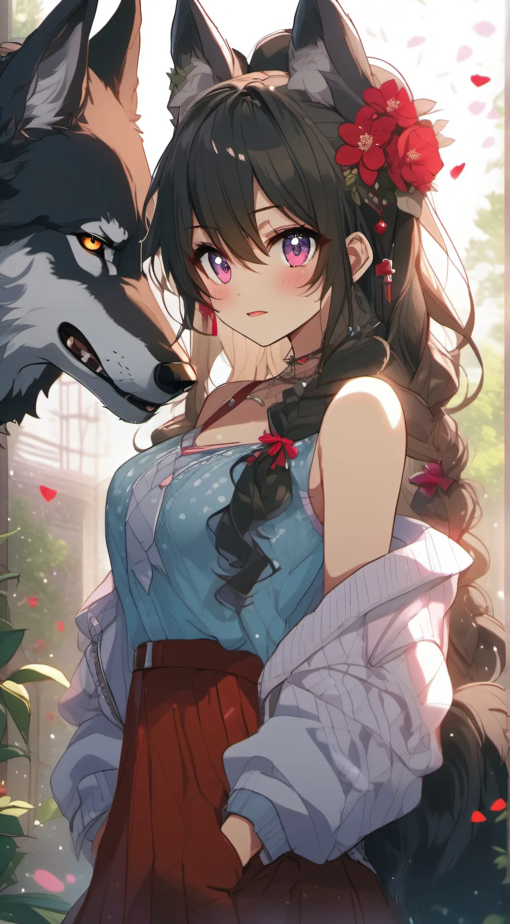 ai character: Cindy background