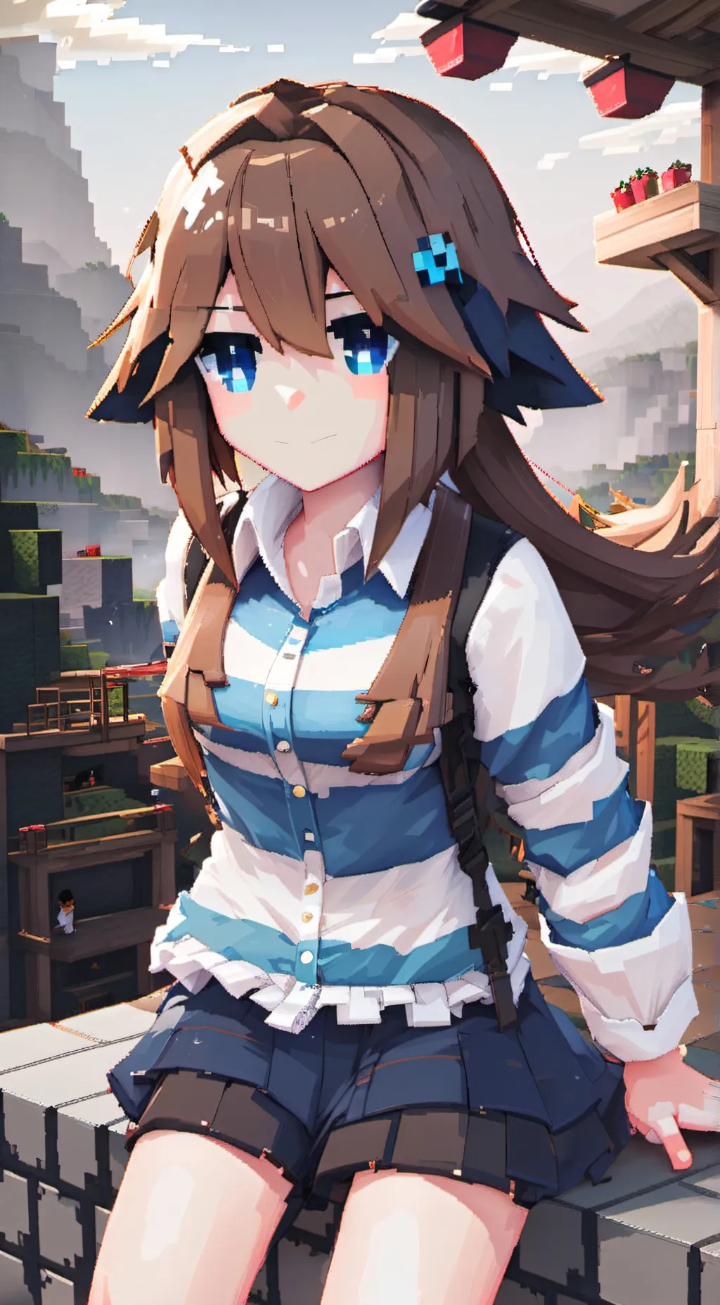 ai character: little carly background