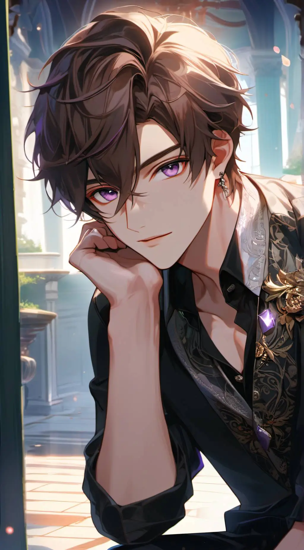 ai character: Leo background