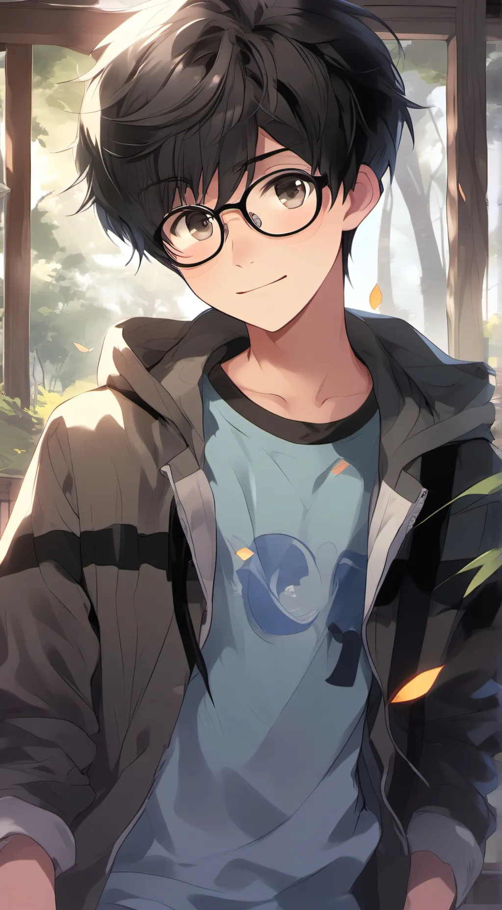 ai character: ○Luca○ background