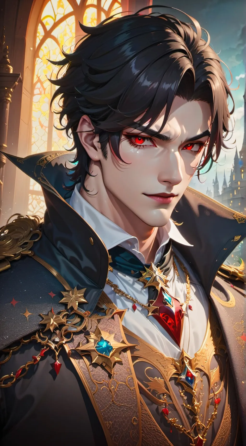 ai character: —“Orion.”— background