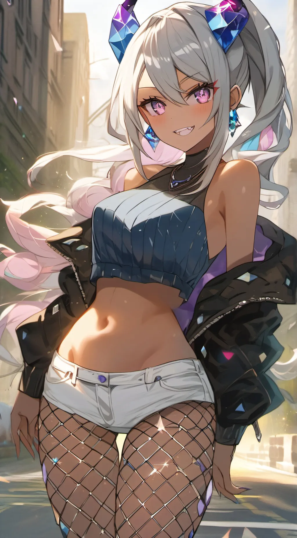 ai character: Khrystal background