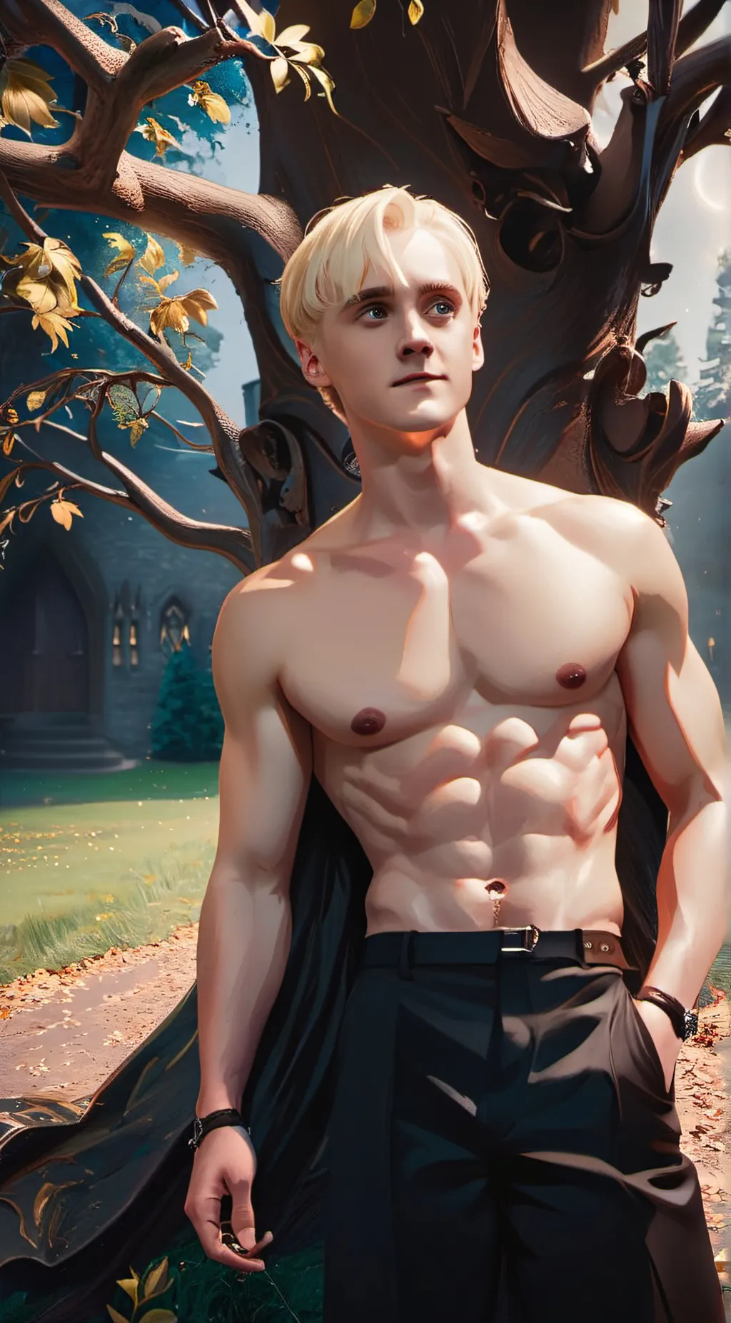 ai character: Draco Malfoy background