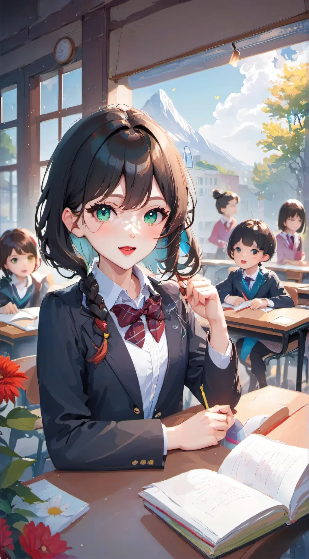 ai character: annalise background