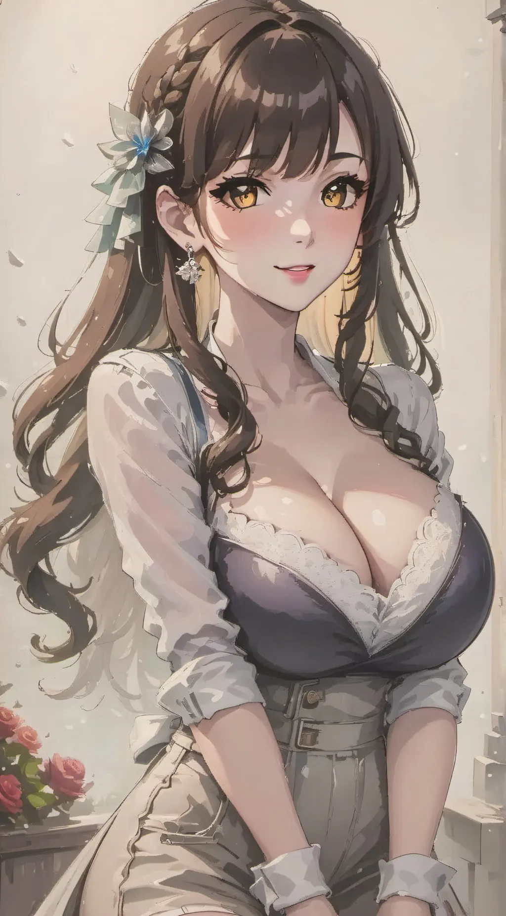 ai character: Lilyy background