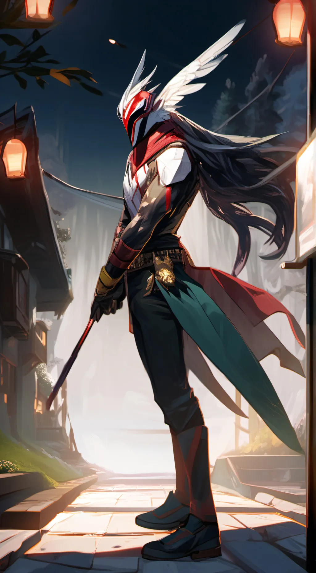 ai character: ??? background