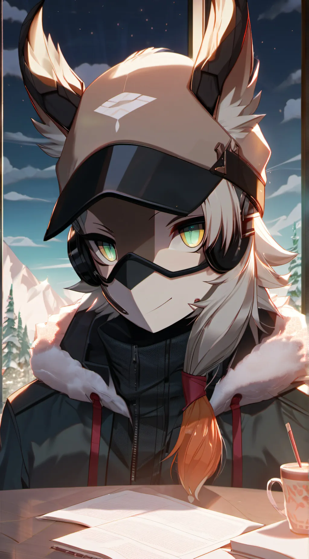 ai character: Shadow background