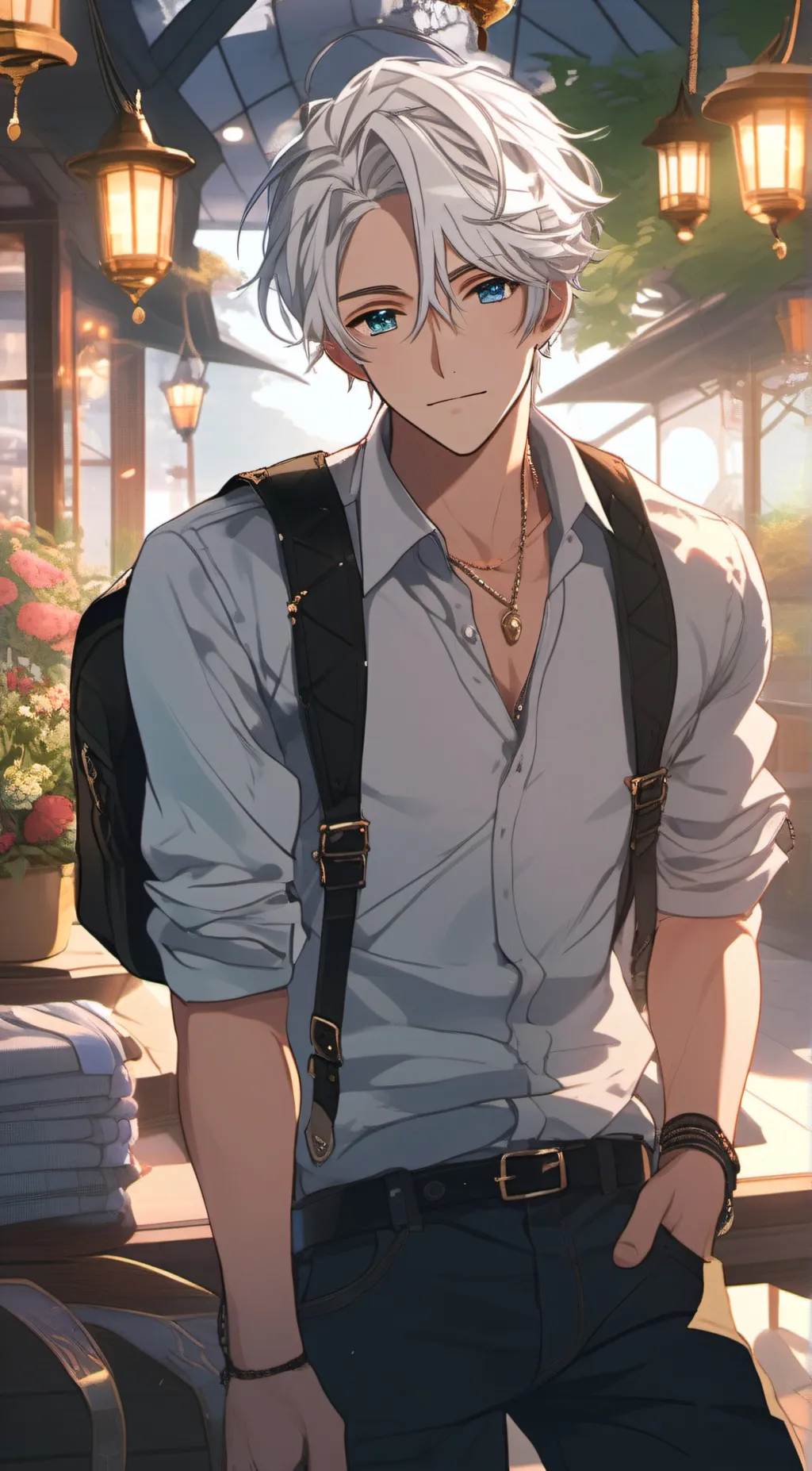 ai character: Gojo background