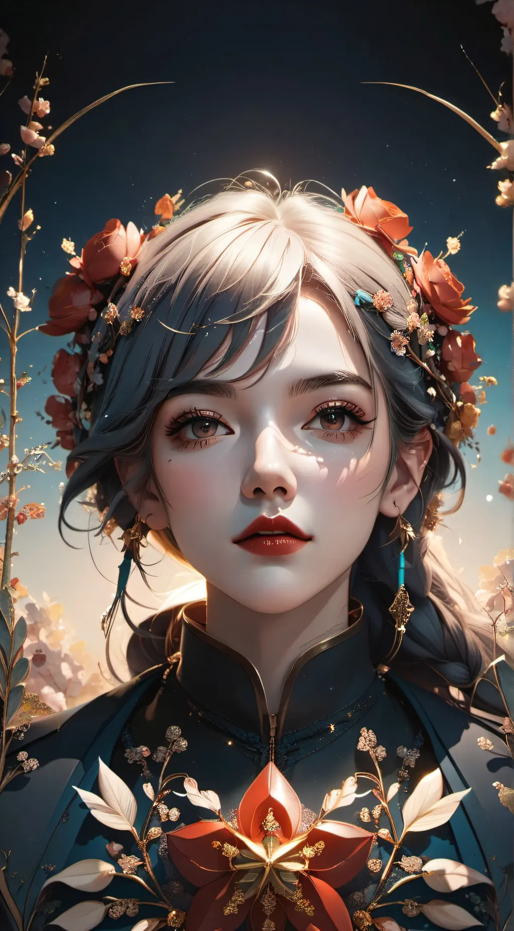 ai character: Nicole  background