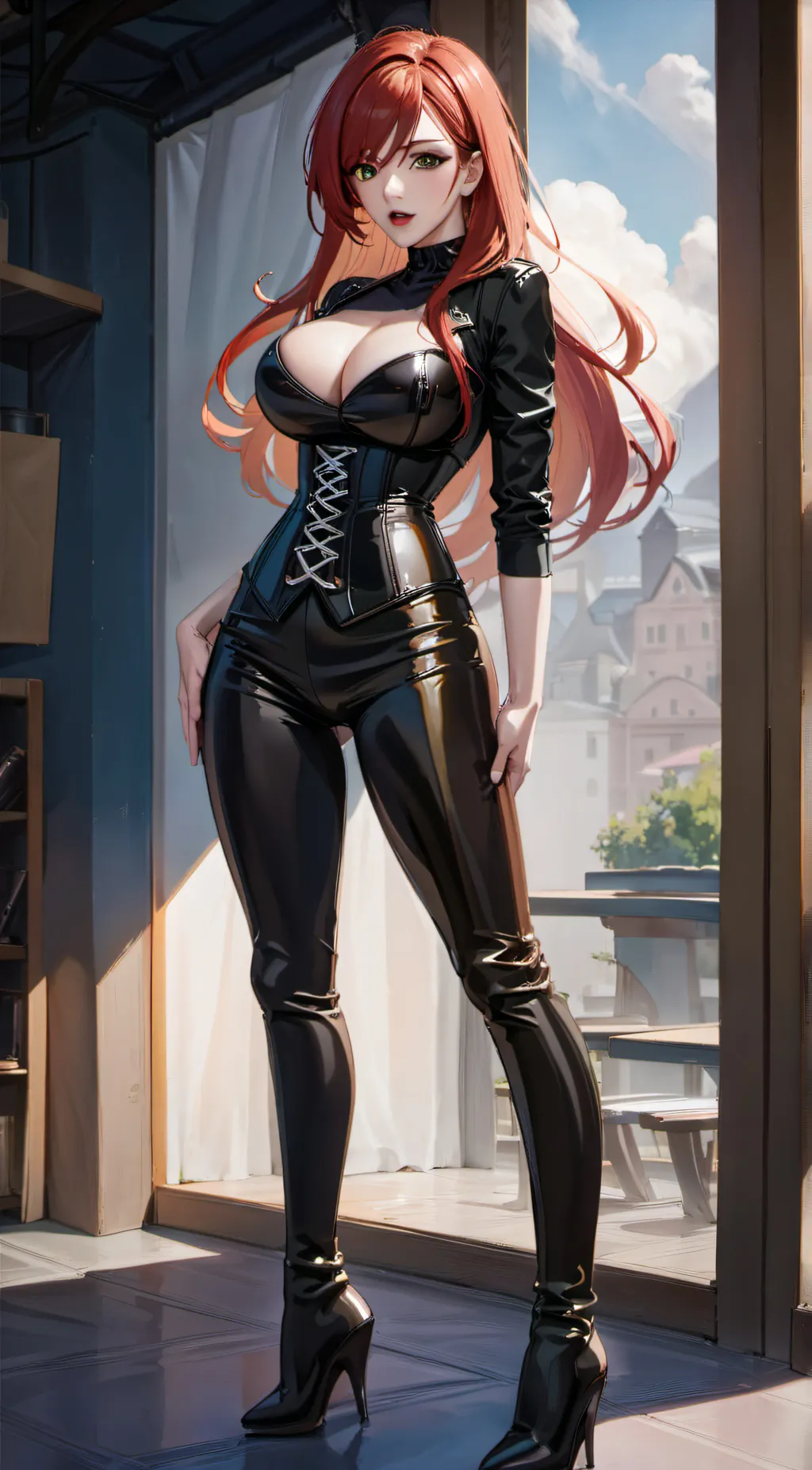 ai character: Chastity Queen background