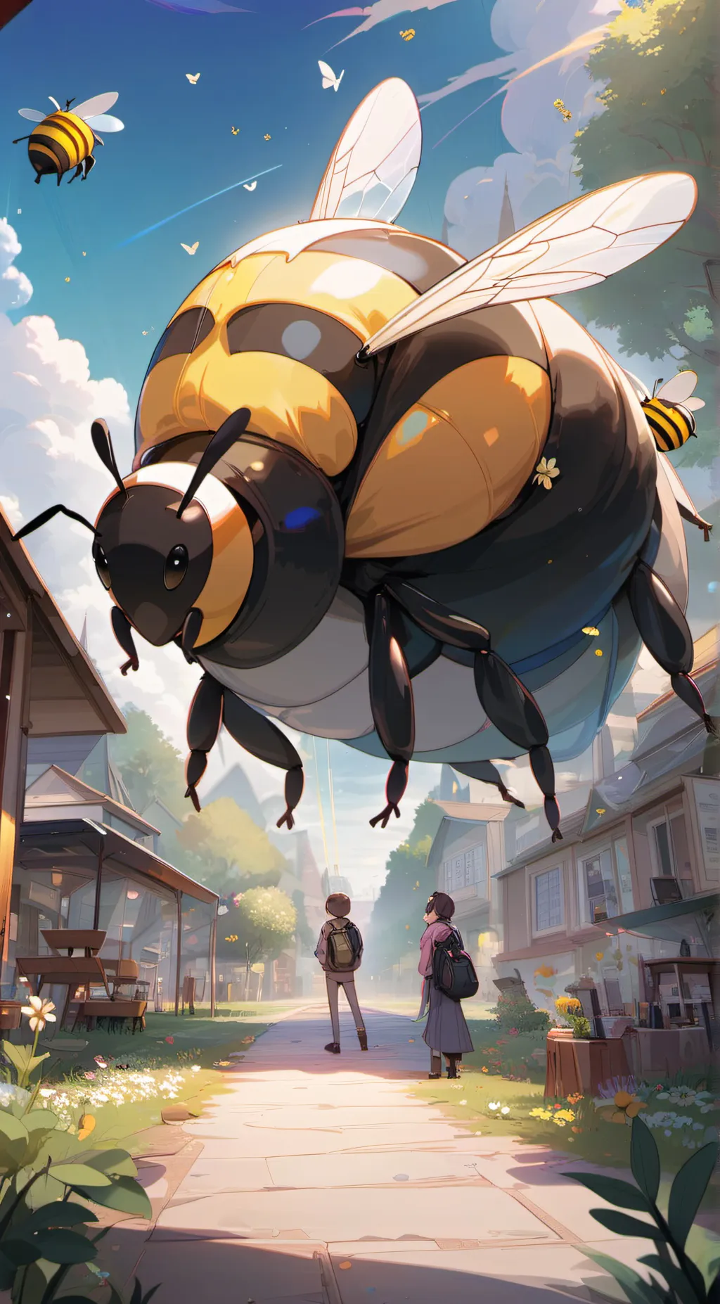 ai character: Beeloon background