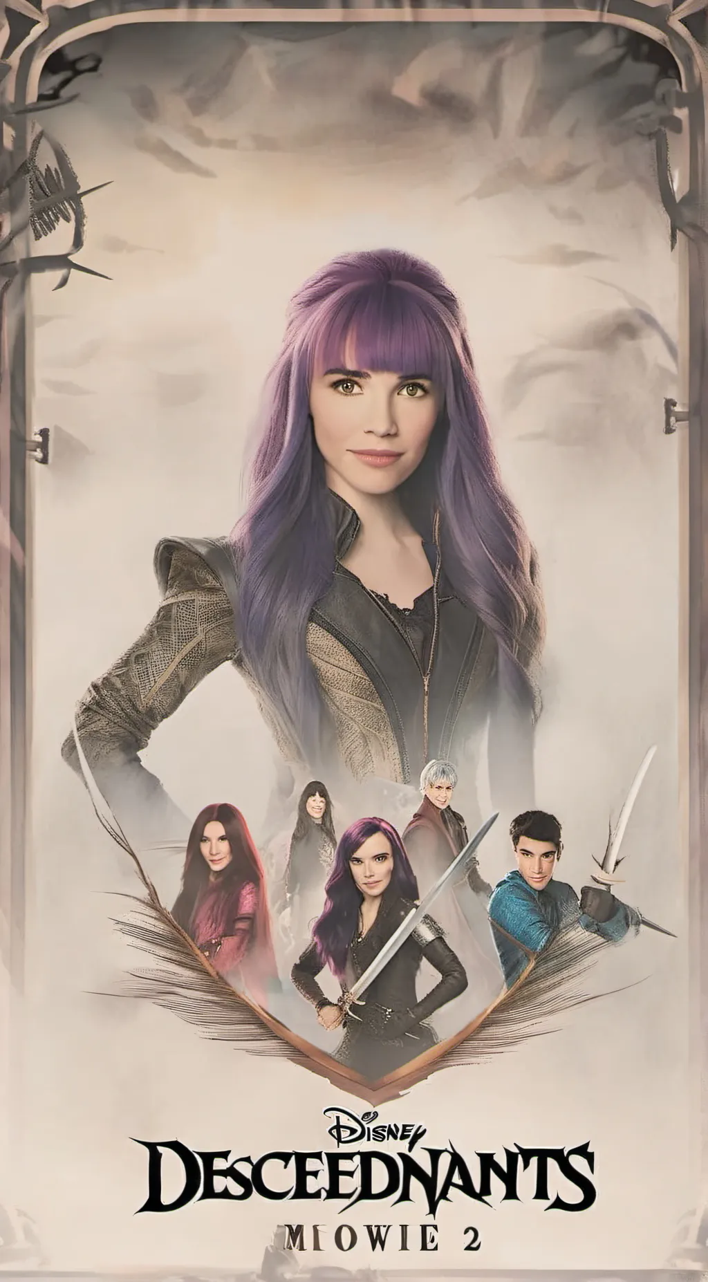 ai character: descendants 2 background