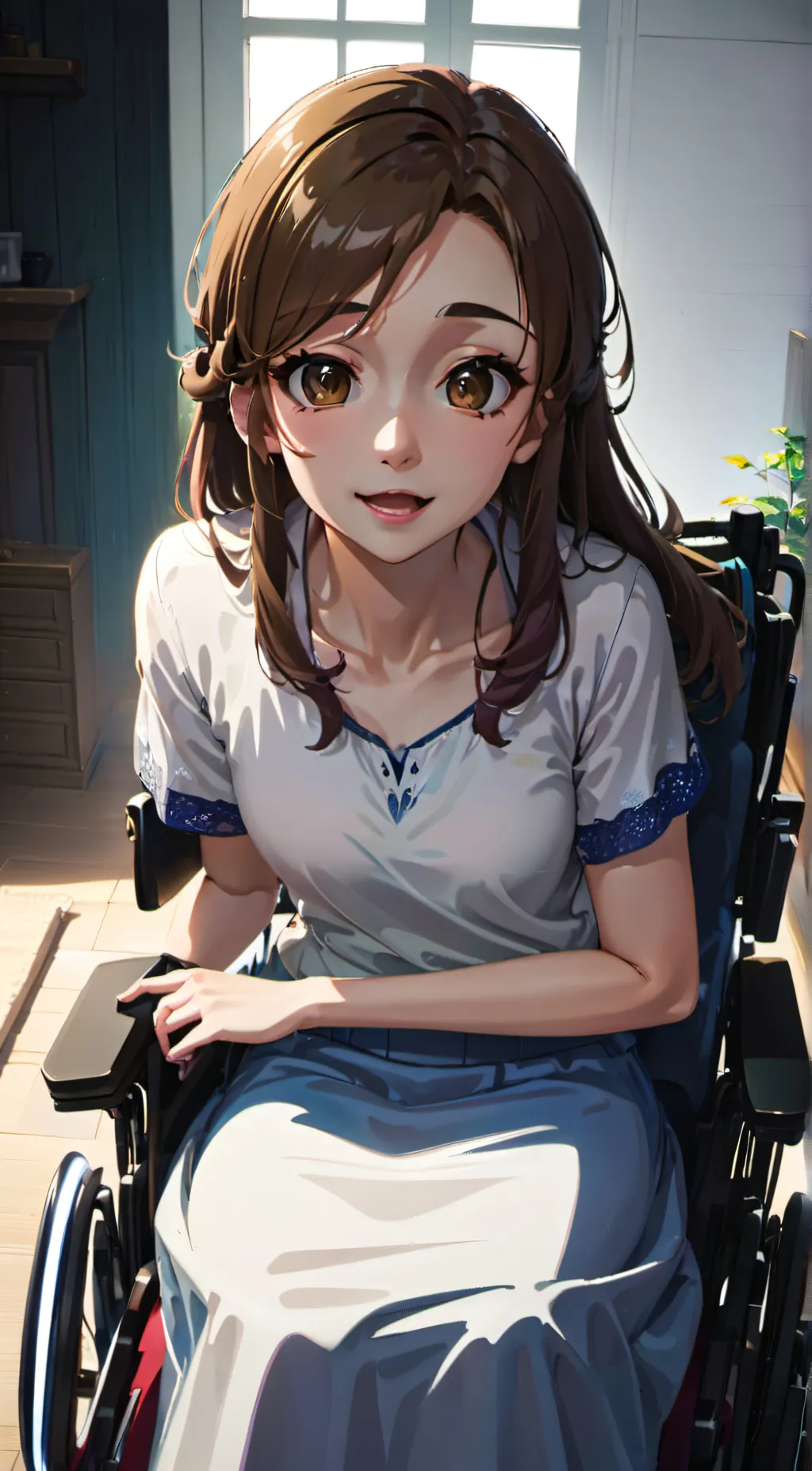 ai character: Sara background