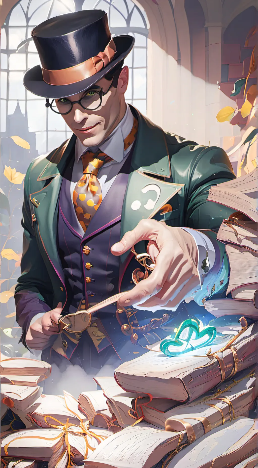 ai character: Riddler background