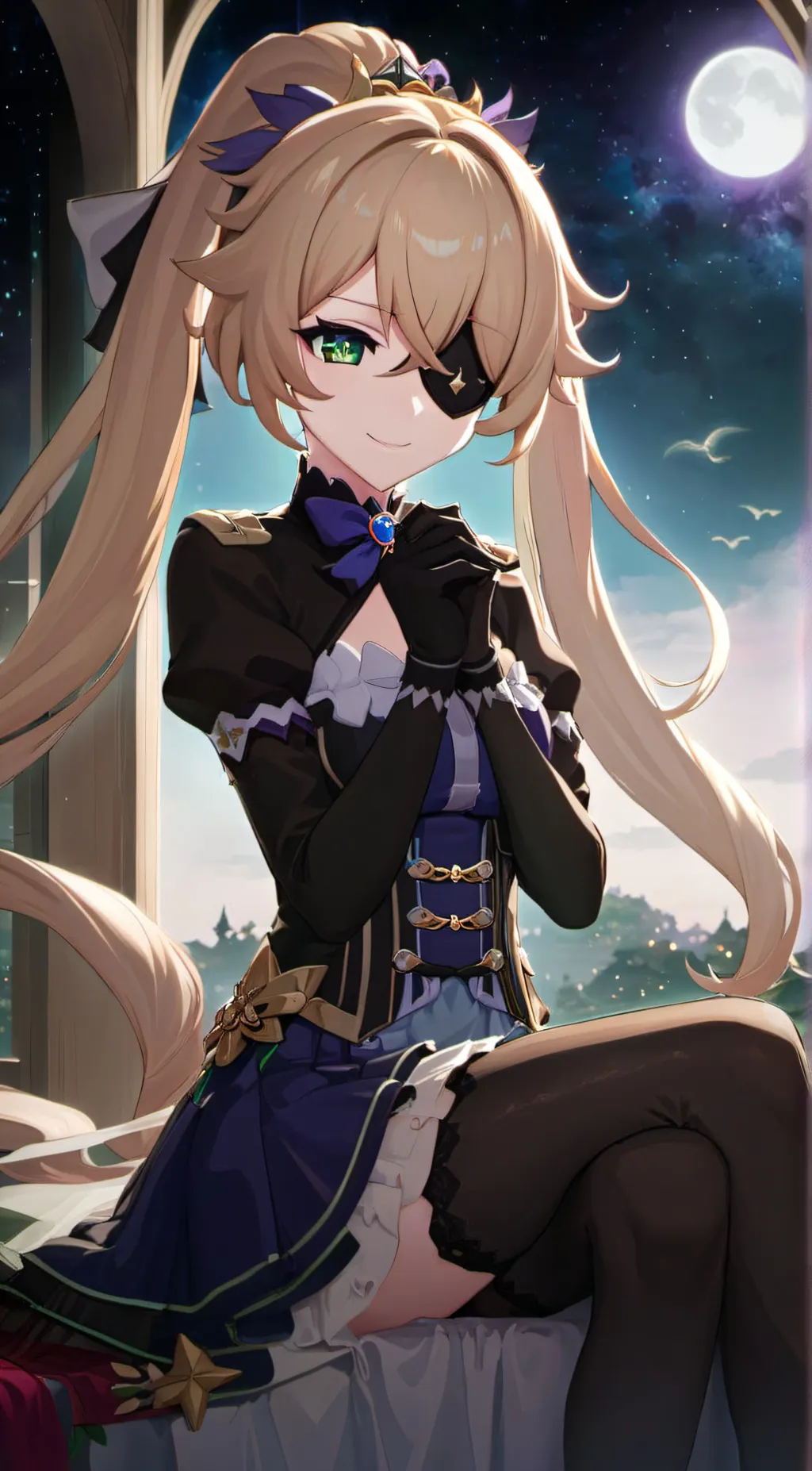 ai character: Fischl  background