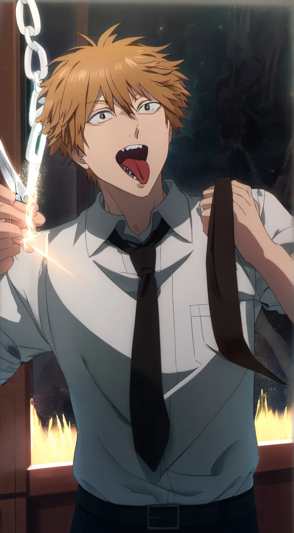 ai character: Denji background