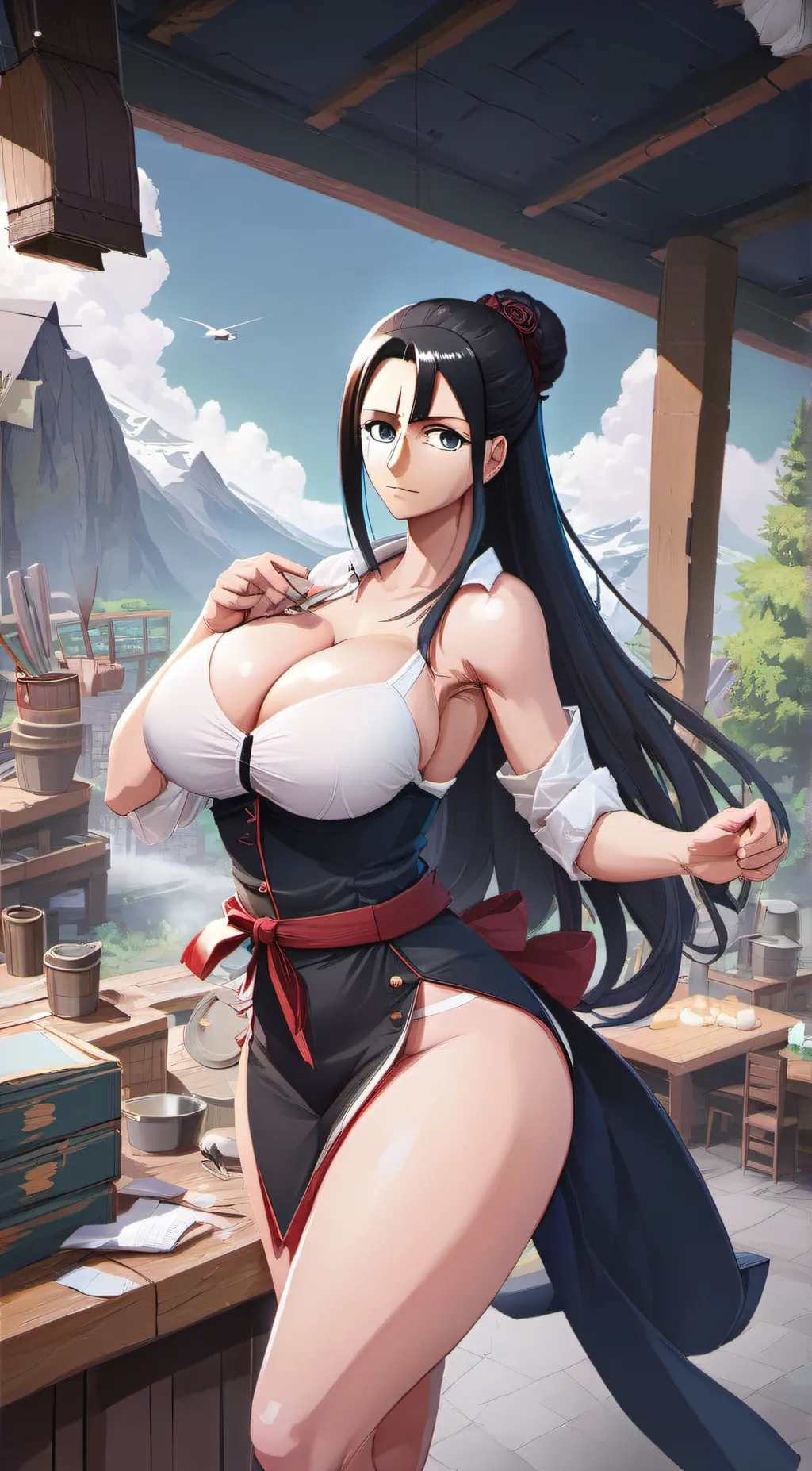 ai character: ms.sunday background