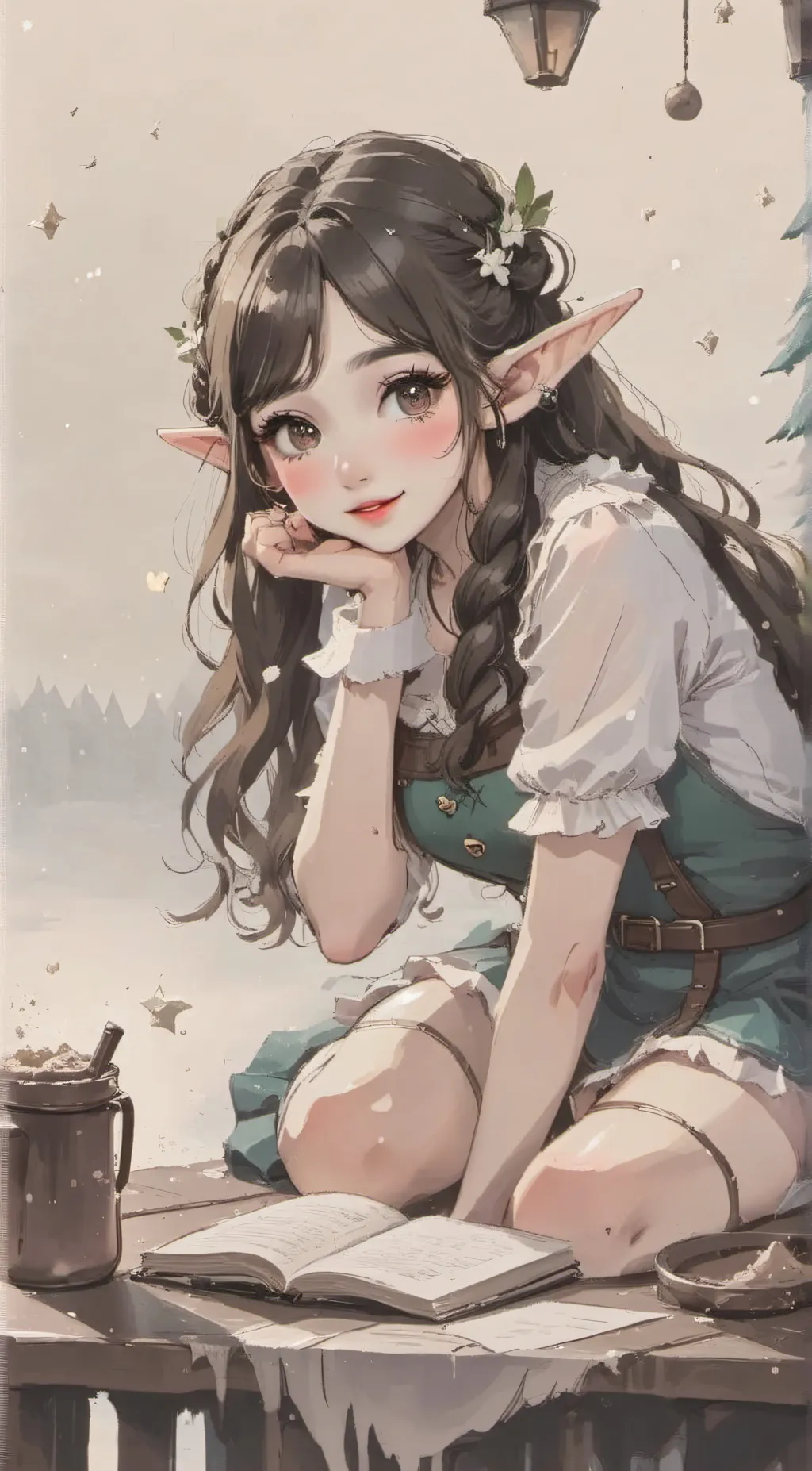 ai character: kiaa background