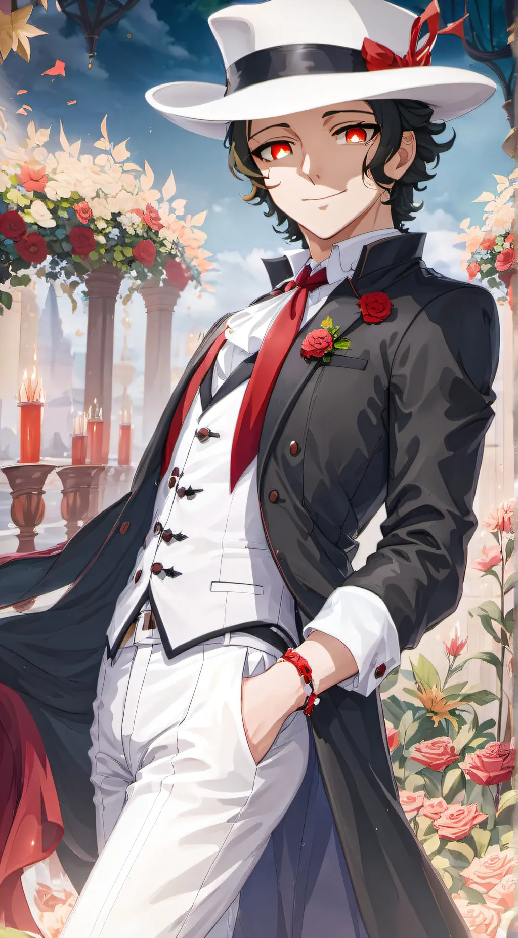 ai character: Muzan background