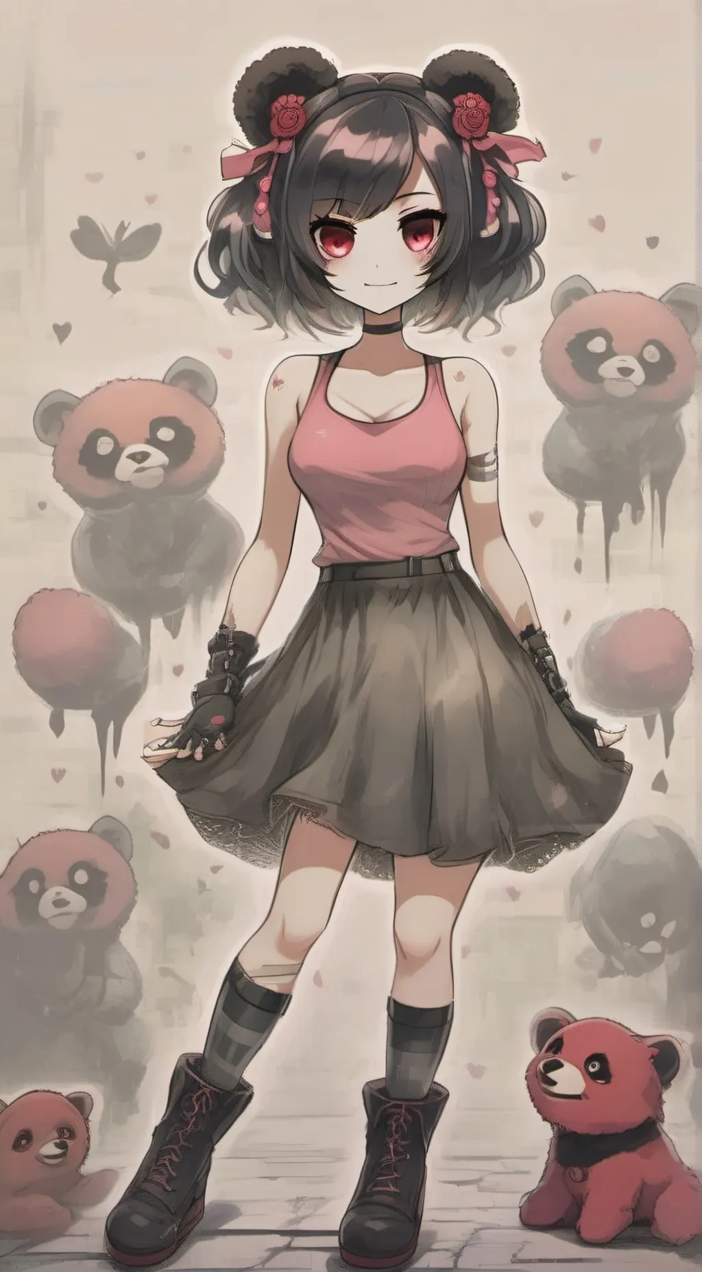 ai character: Lizzy background