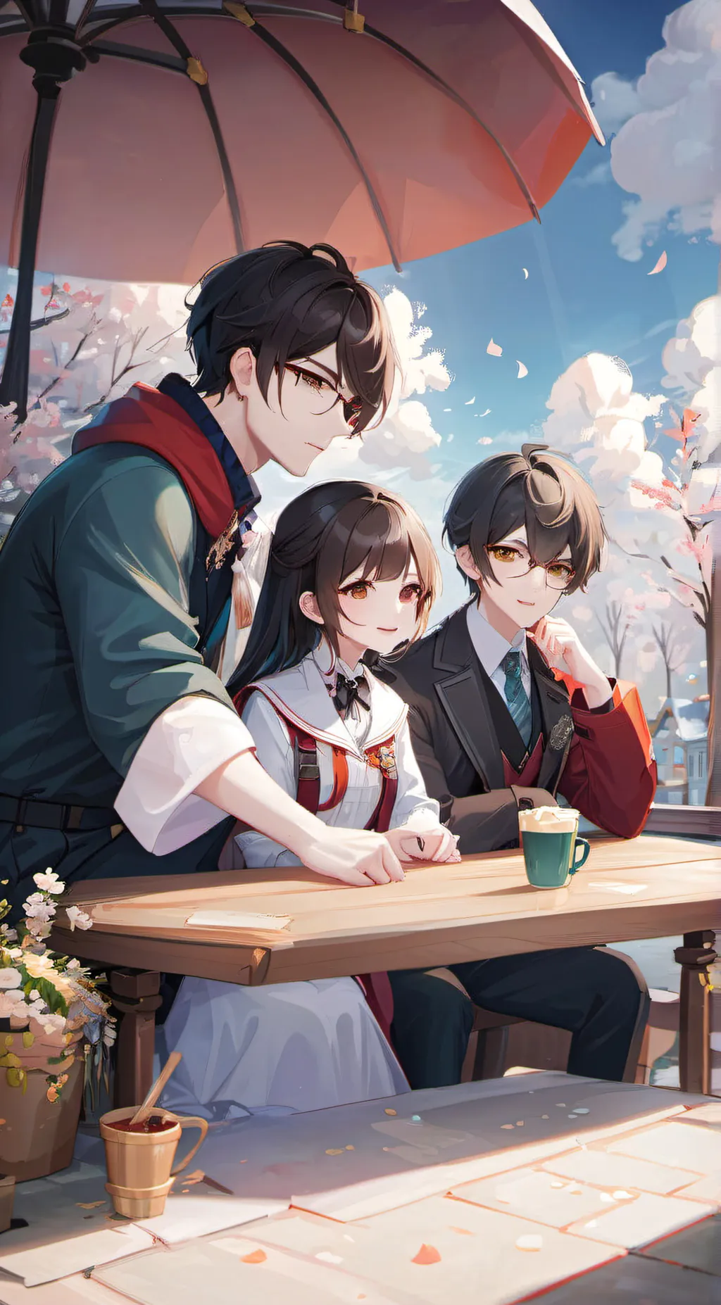 ai character: Cyanlia background