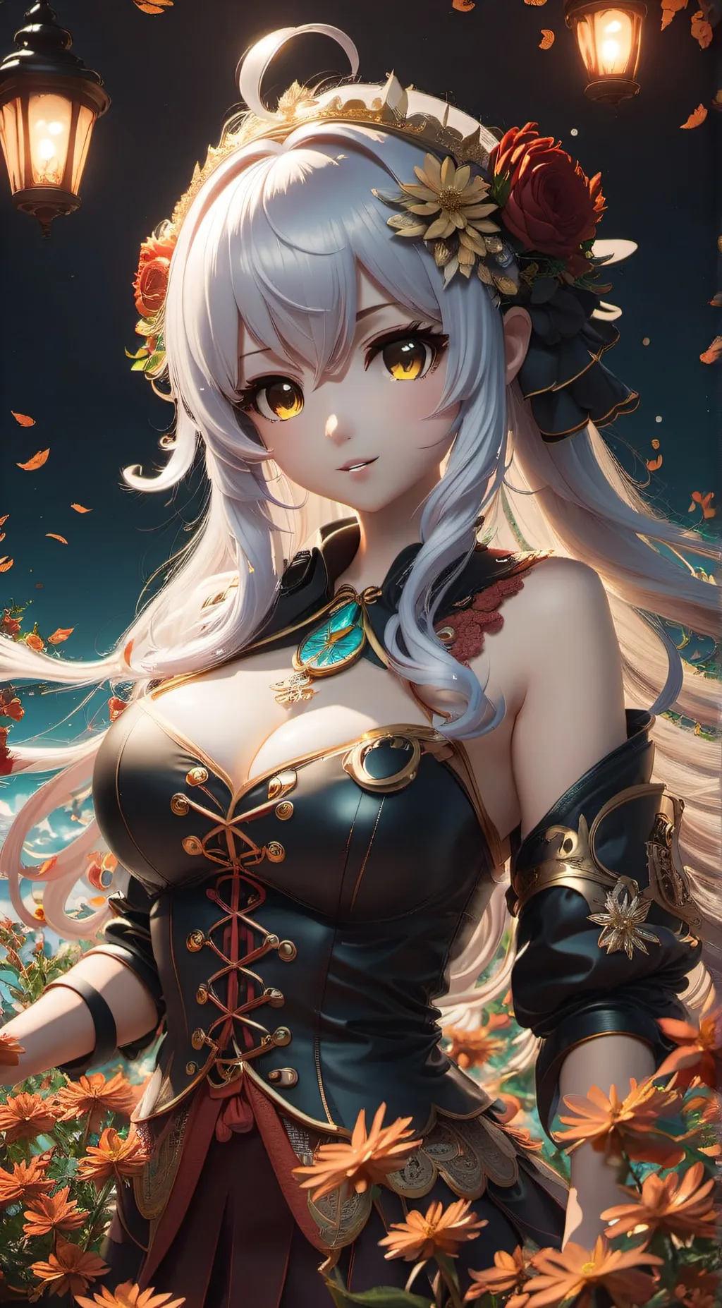 ai character: Grace background