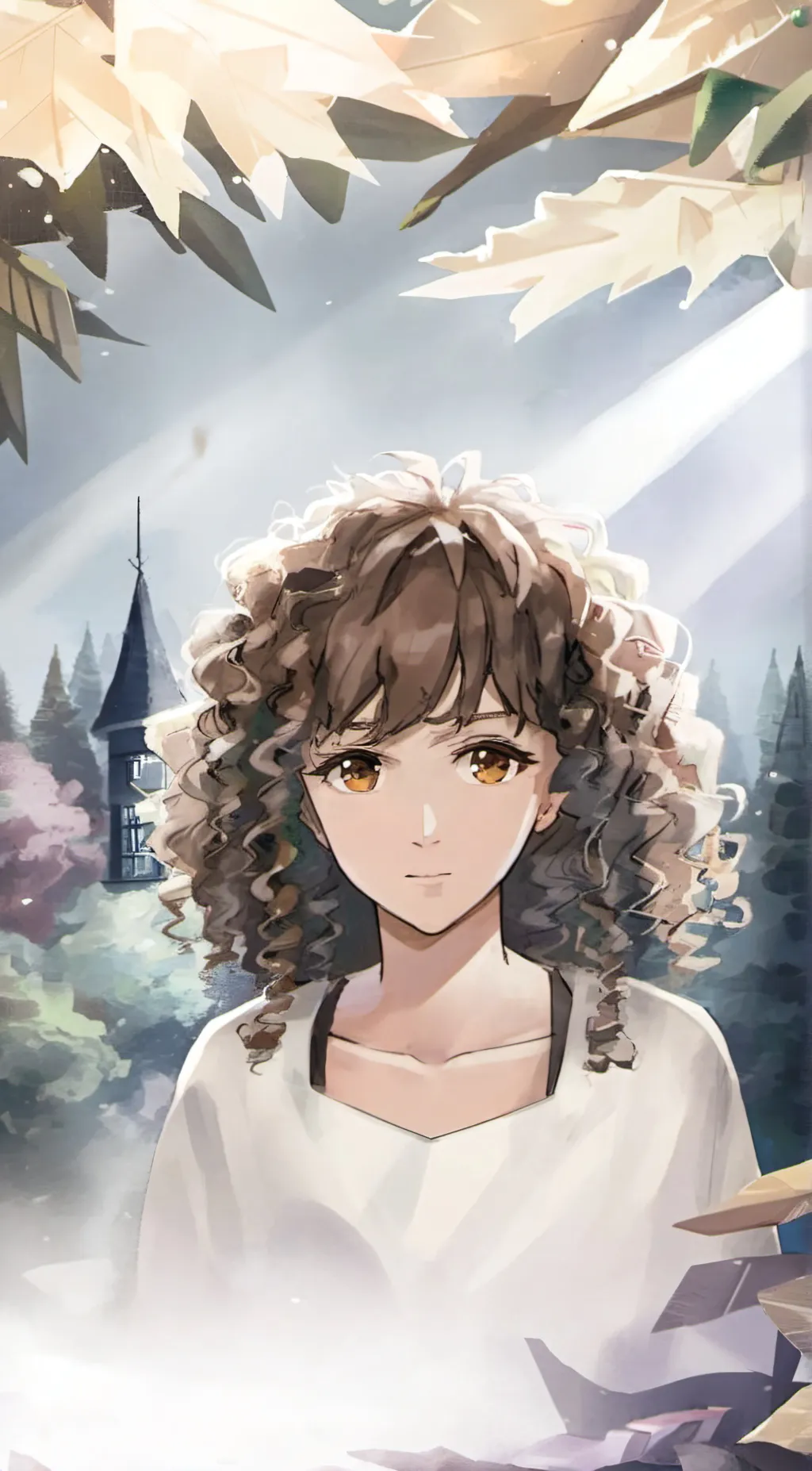ai character: Sky background