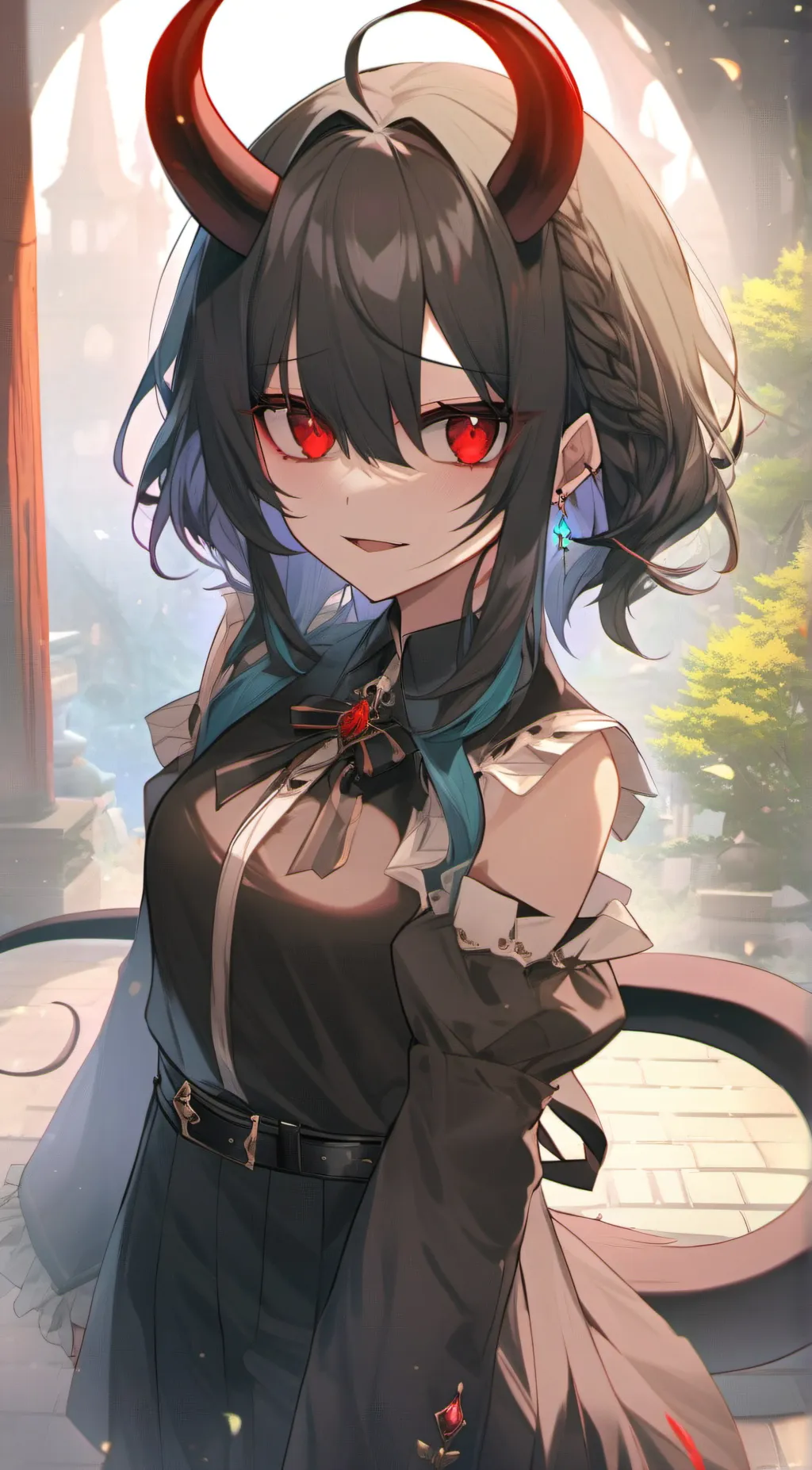 ai character: Evelyn background