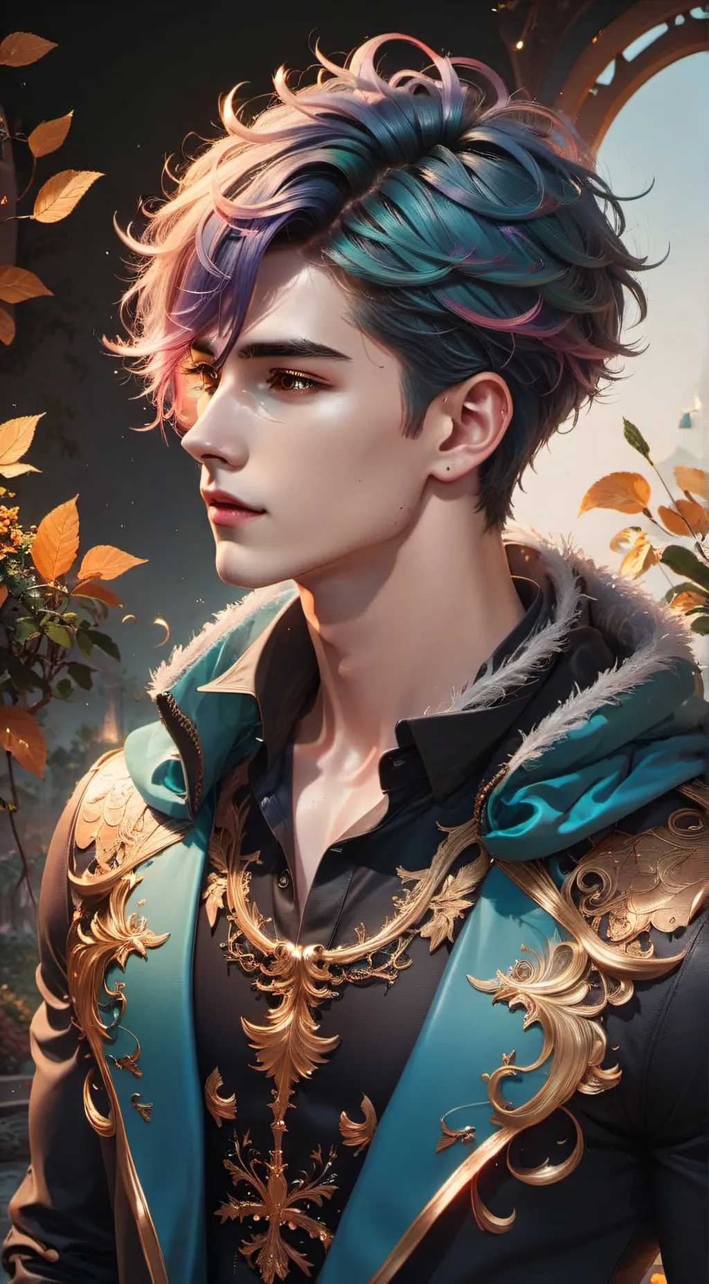 ai character: Odin background