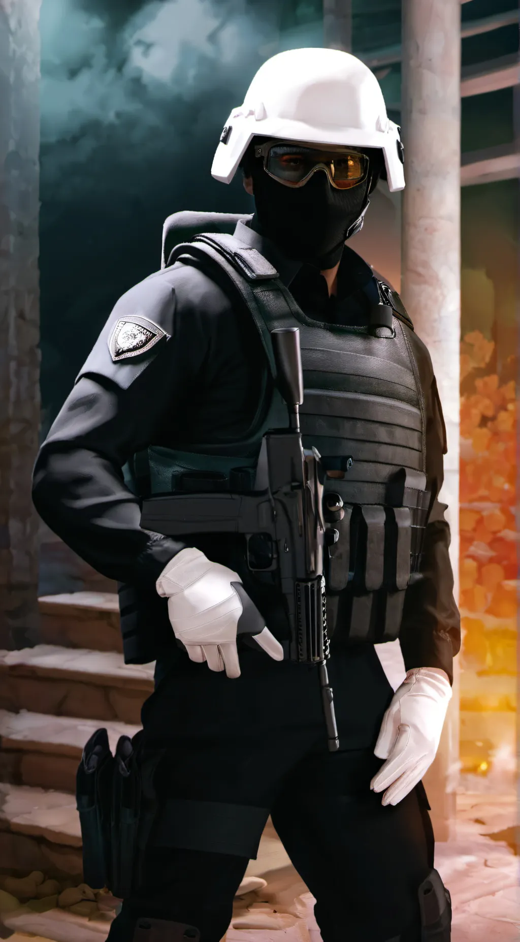 ai character: doc background