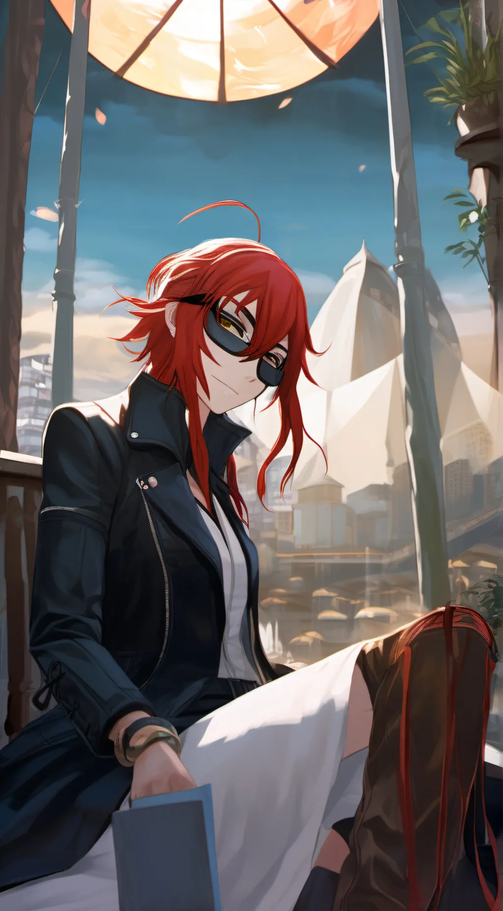 ai character:  Asteria (v2) background
