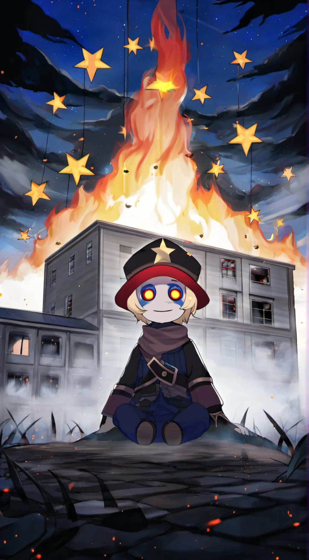 Talkie AI - Chat with Ruin (Fire)