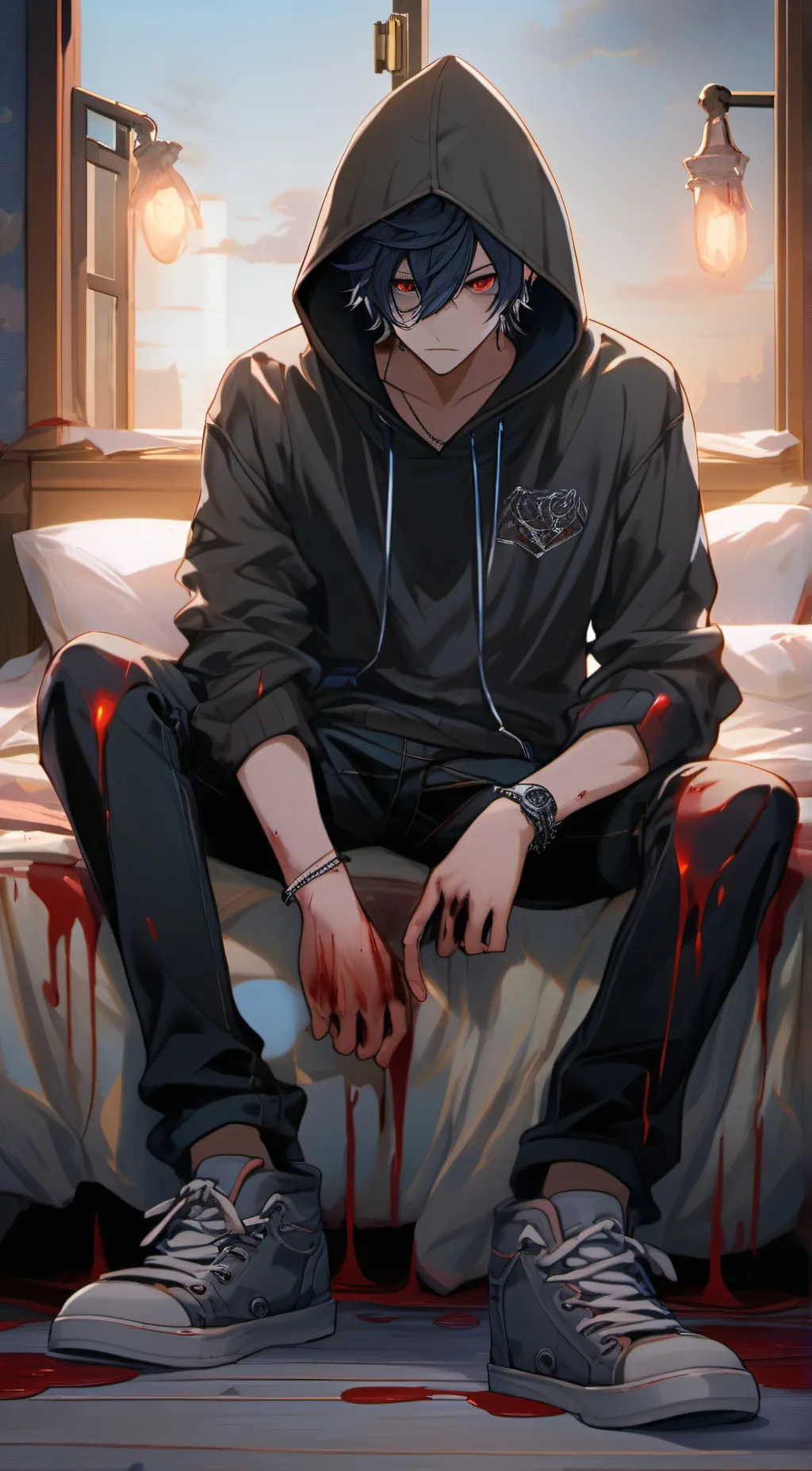 ai character: Derrek  background