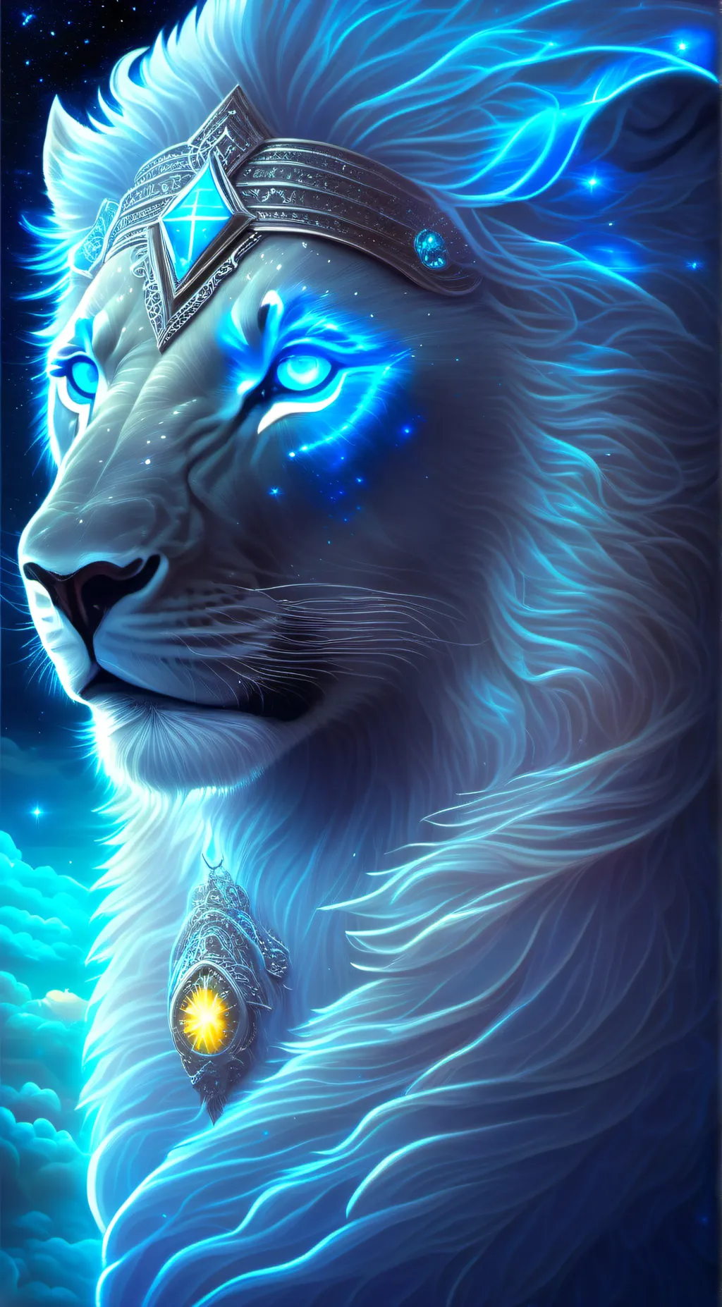 ai character: Leo background