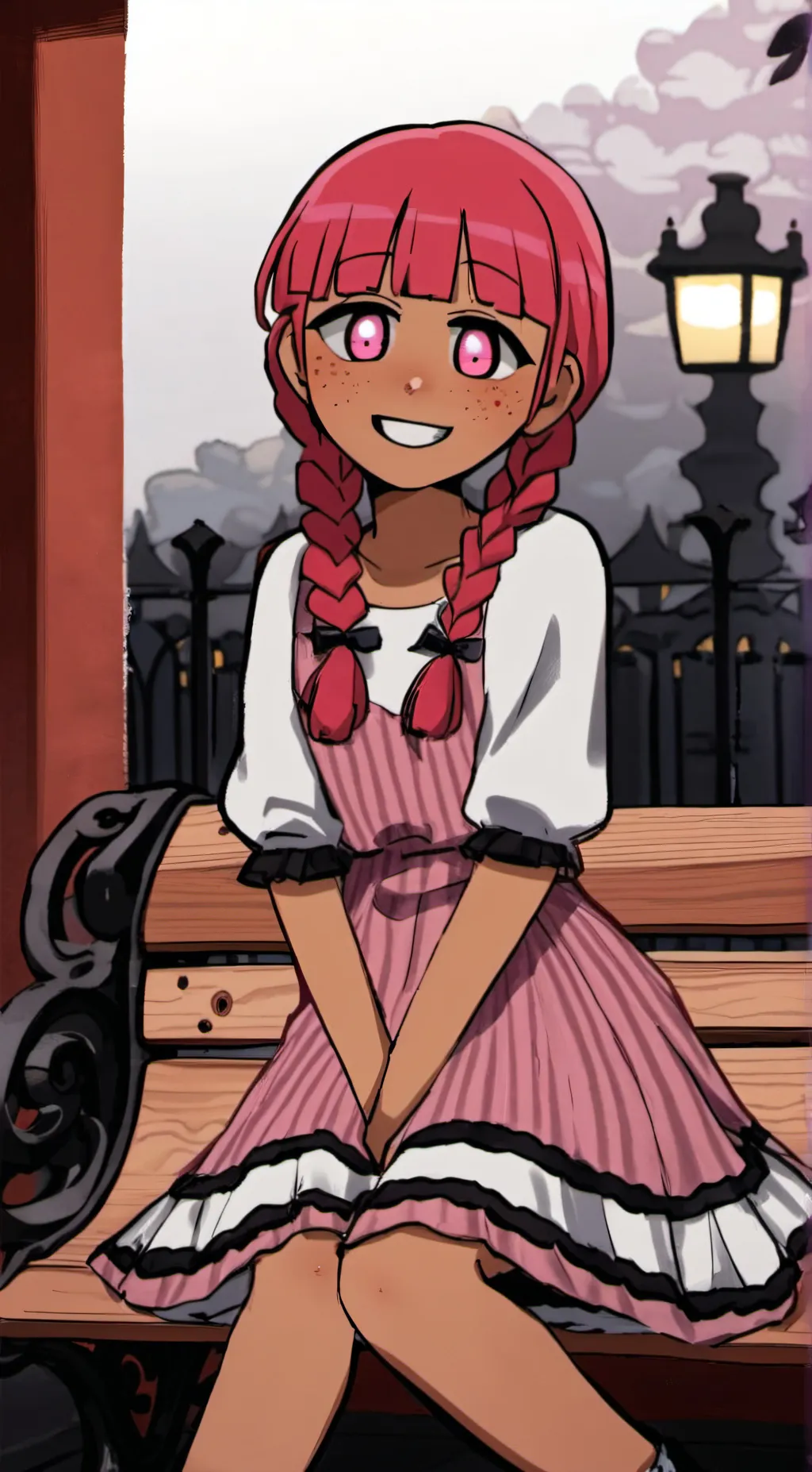 ai character: Liddy Lovelock background