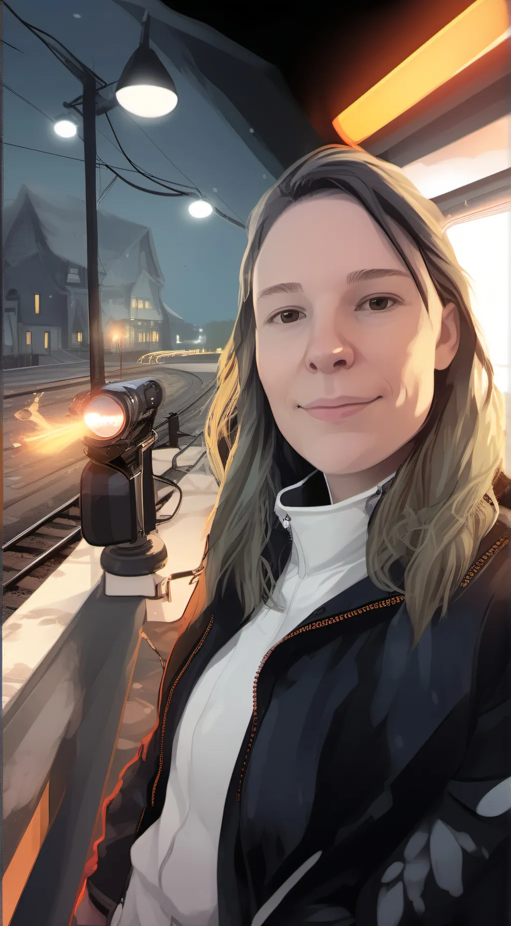 ai character: Sarah  background