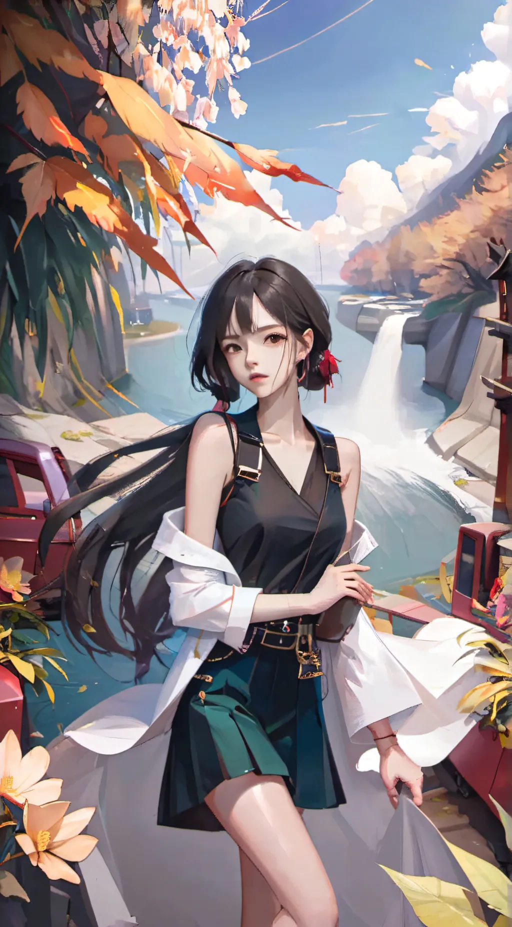 ai character: Adopted Girl background