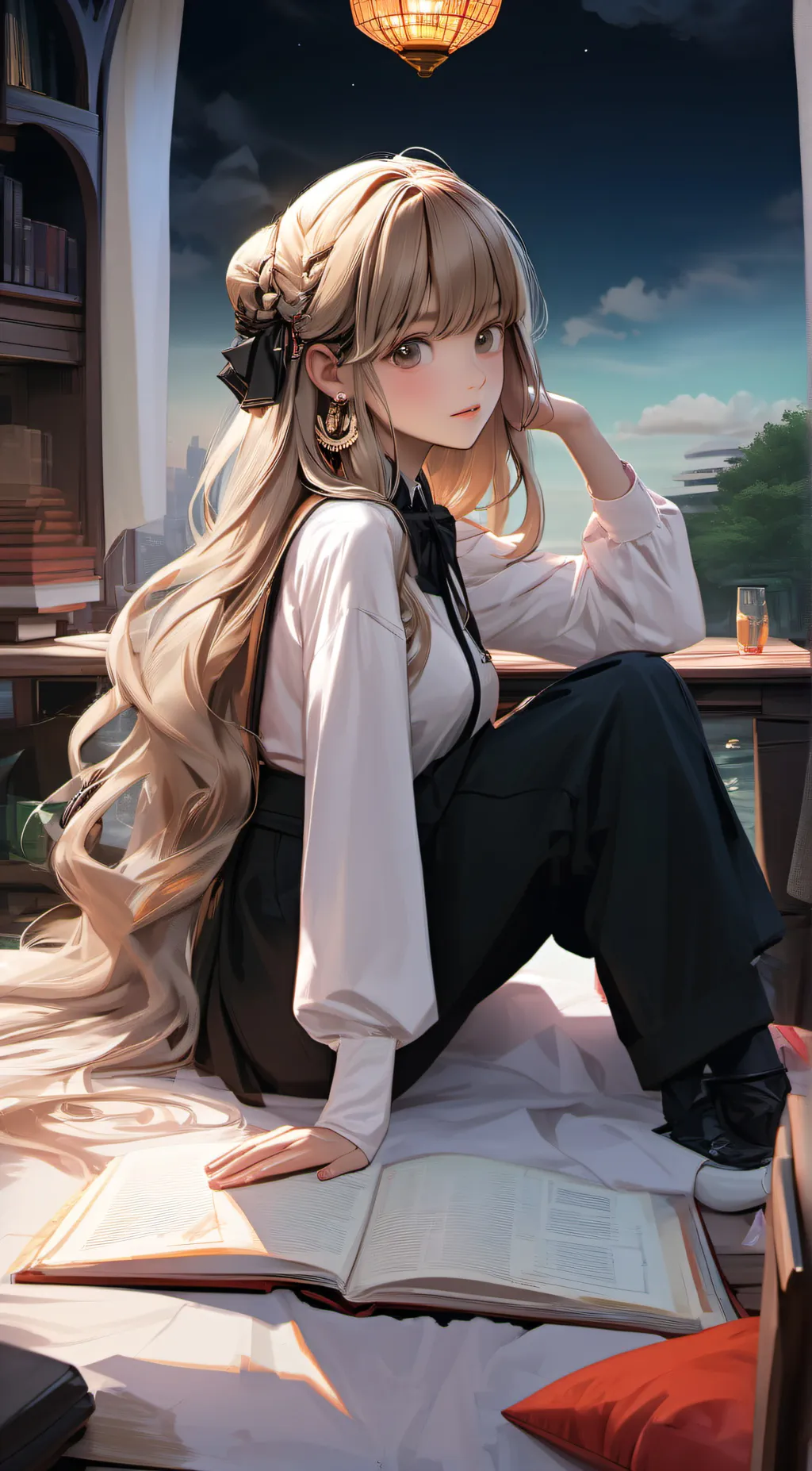 ai character: sam background
