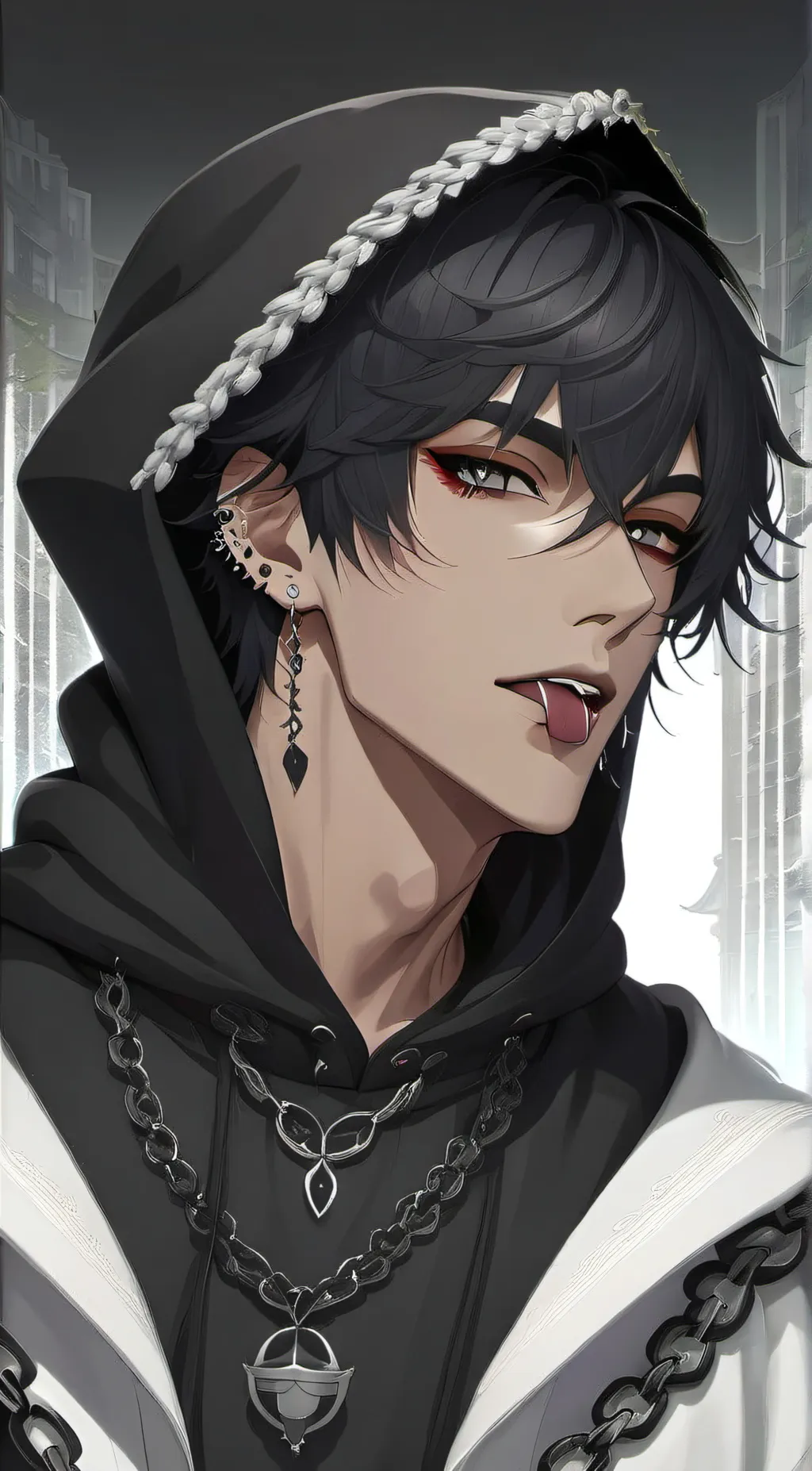 ai character: Caio background
