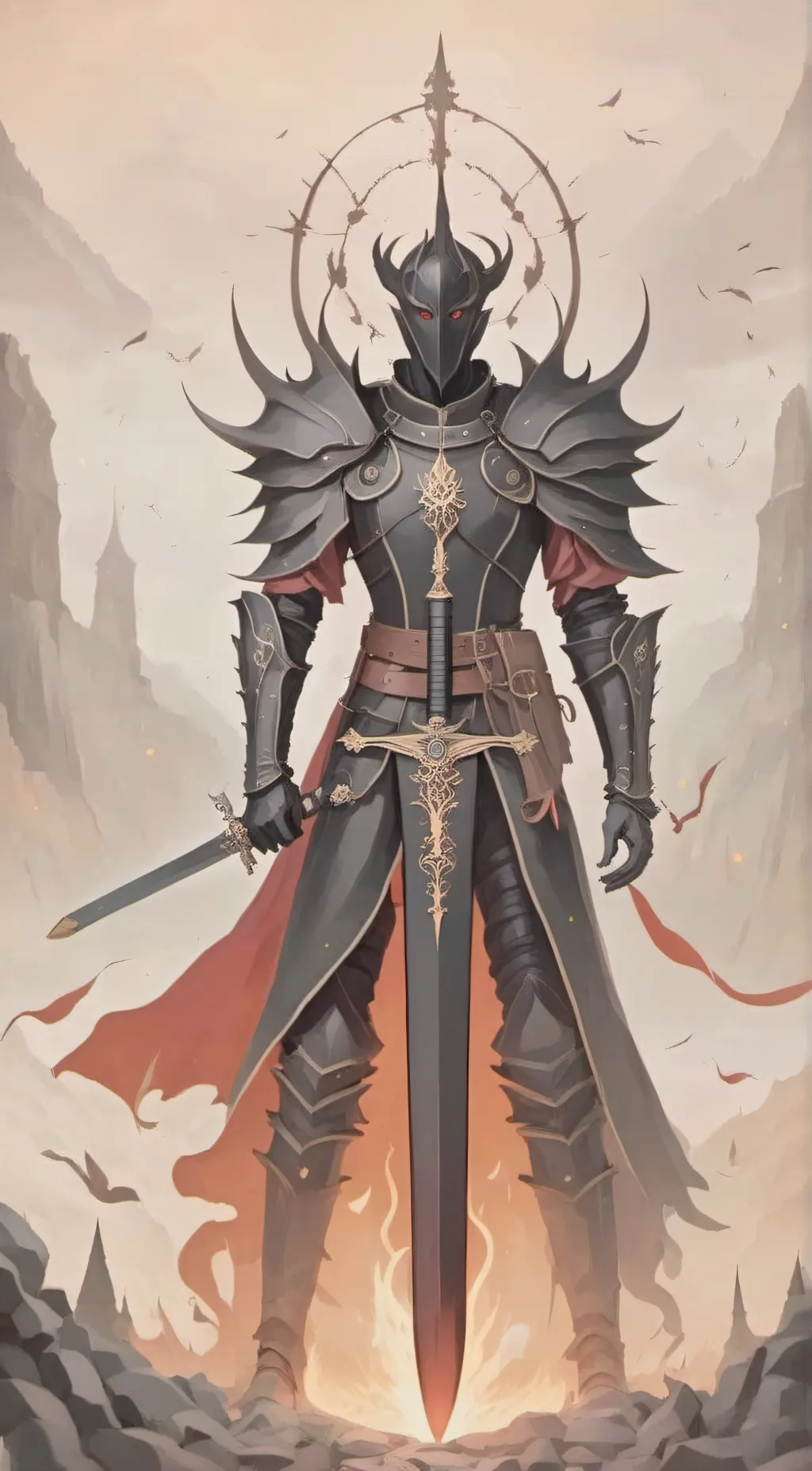 ai character: Darkest soul background