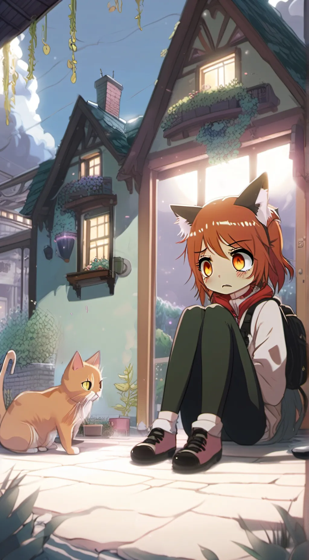 ai character: Sarah background