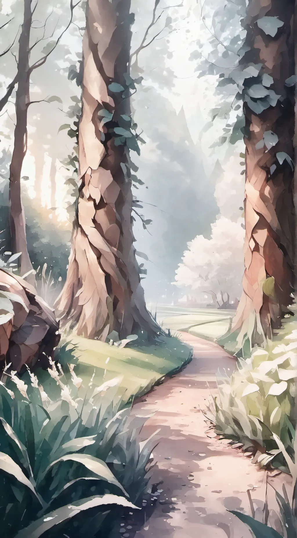 ai character: mean grass background